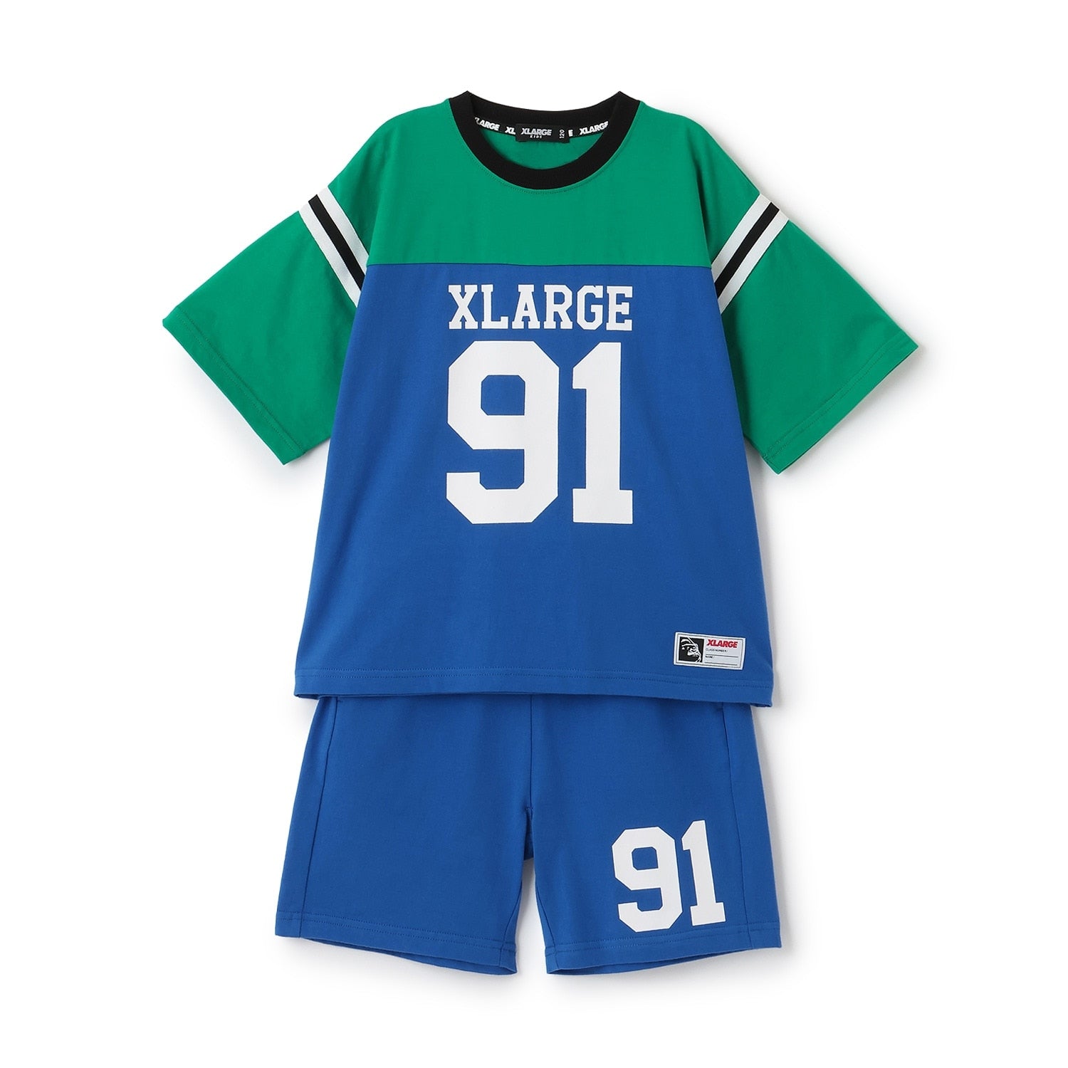 ナンバリング バイカラーセットアップ