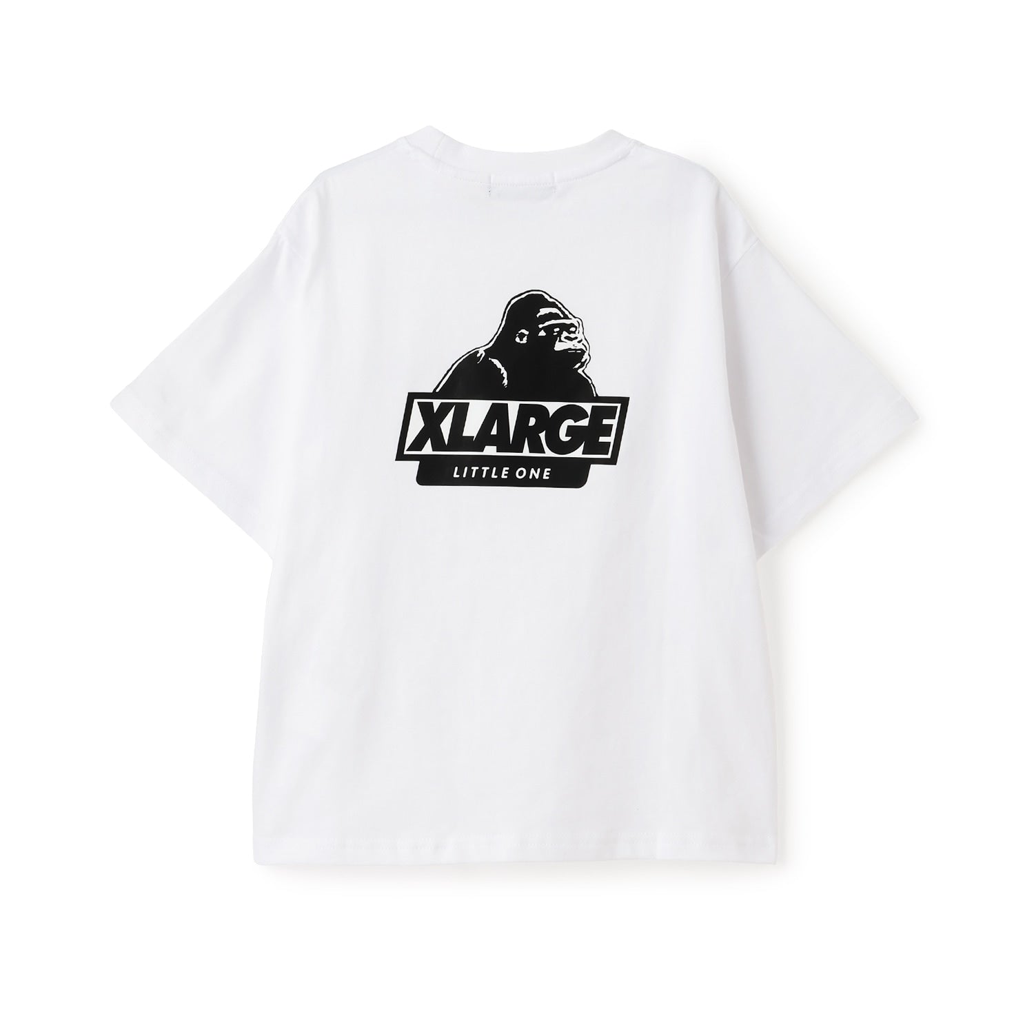 スランテッドOGバックプリント半袖Tシャツ