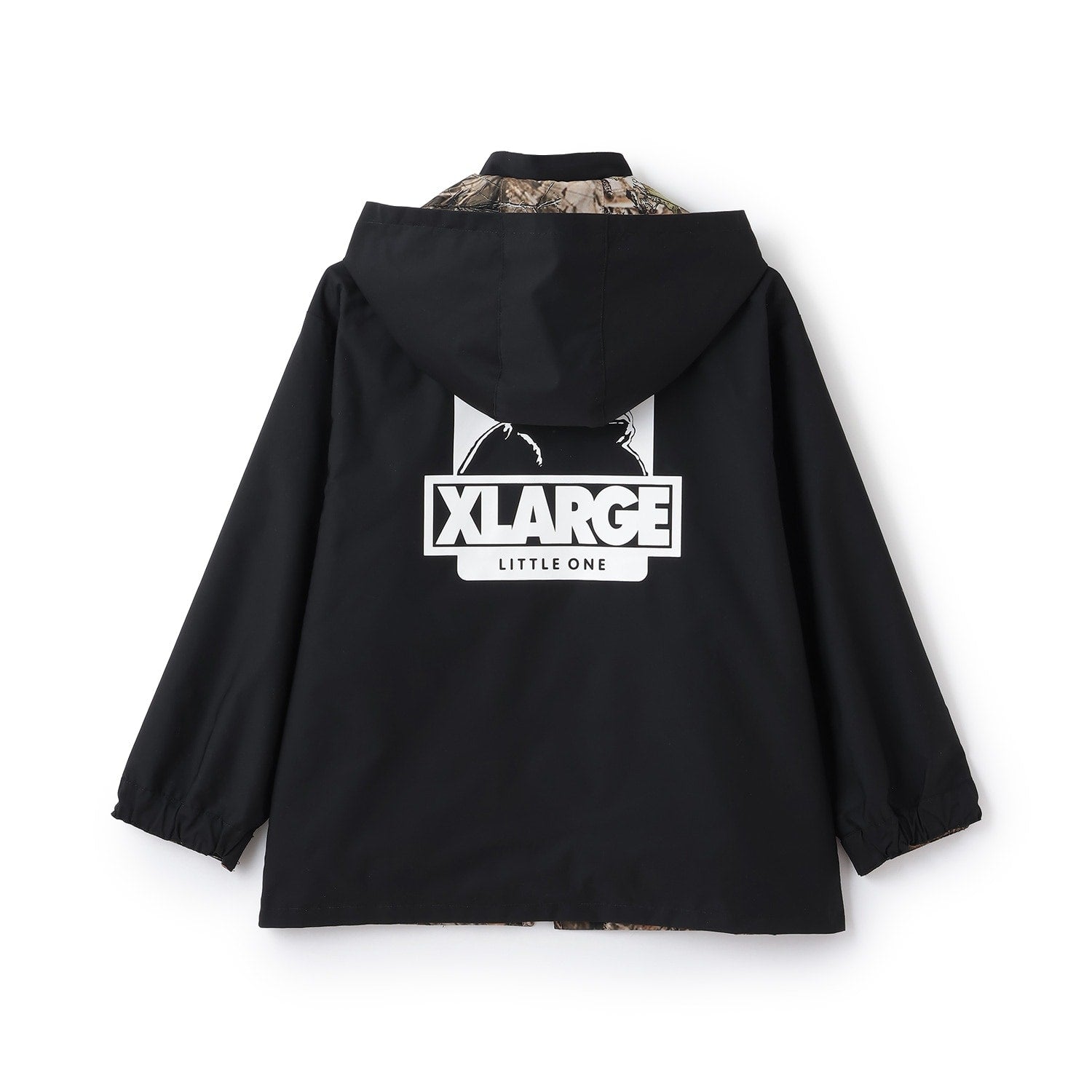 【リバーシブル】ツリーカモ柄シャカシャカブルゾン