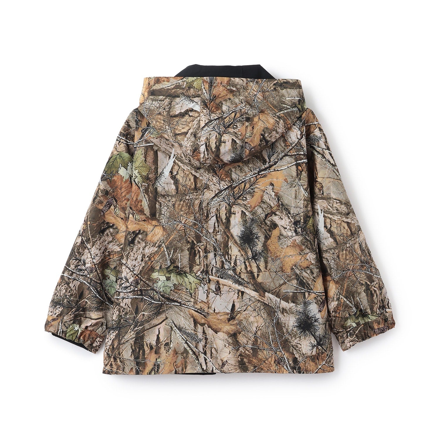 【リバーシブル】ツリーカモ柄シャカシャカブルゾン