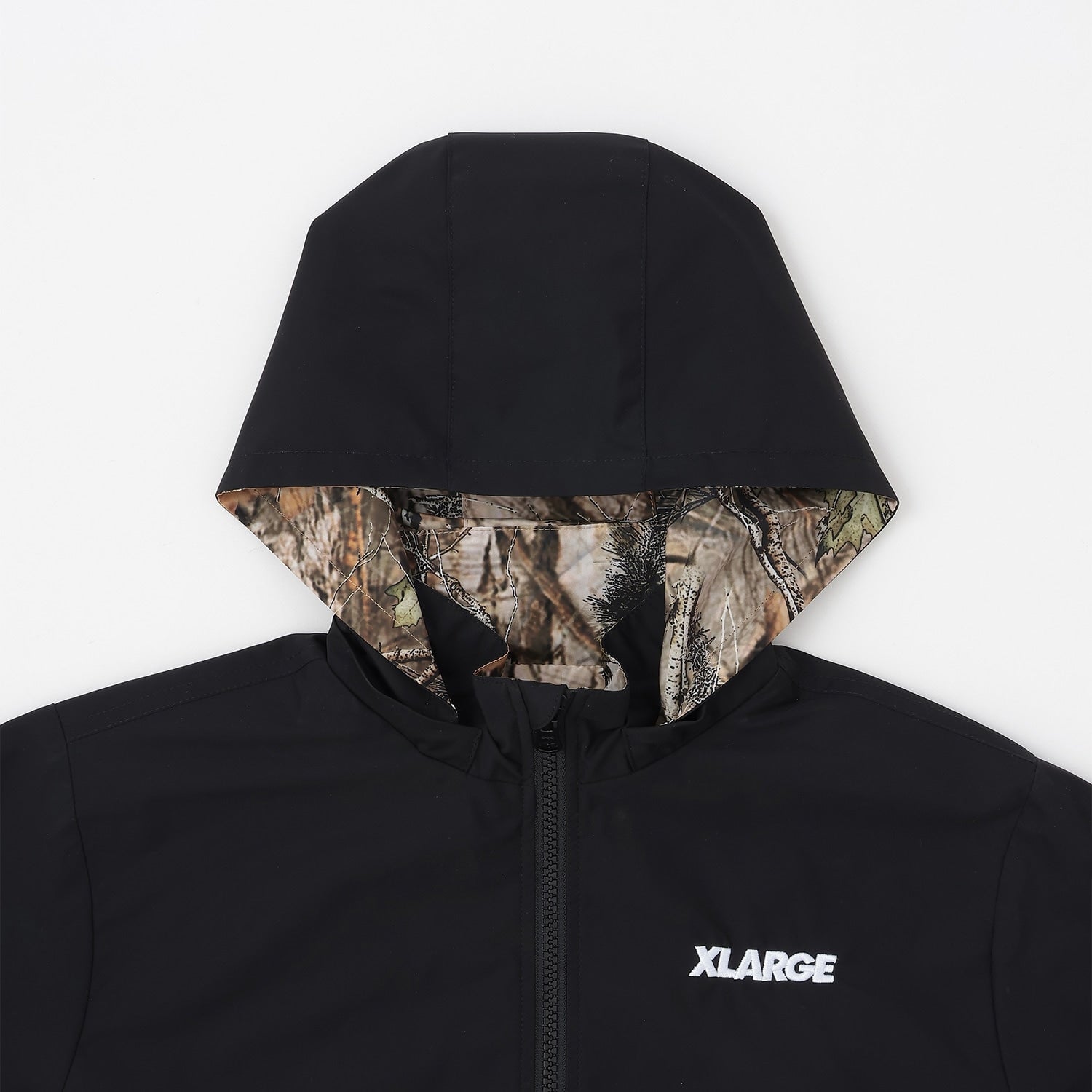 【リバーシブル】ツリーカモ柄シャカシャカブルゾン