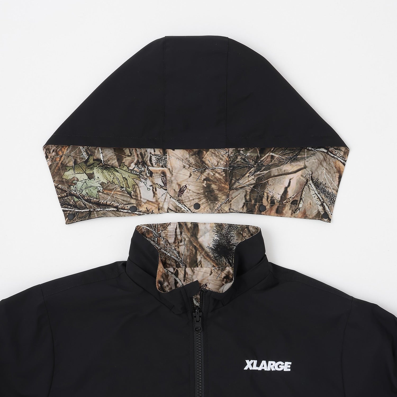 【リバーシブル】ツリーカモ柄シャカシャカブルゾン