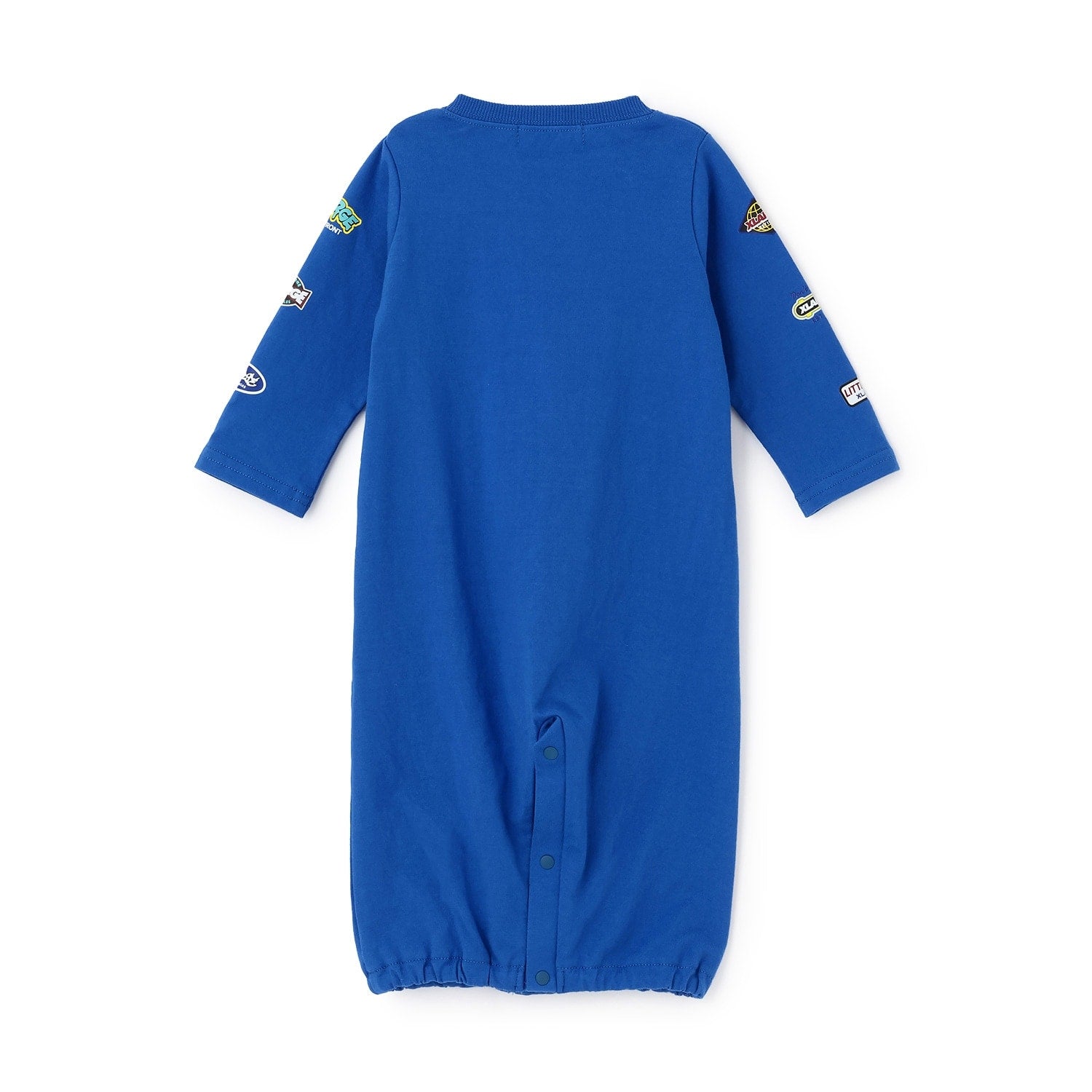 袖ロゴワッペン風プリントOG長袖2WAYオール