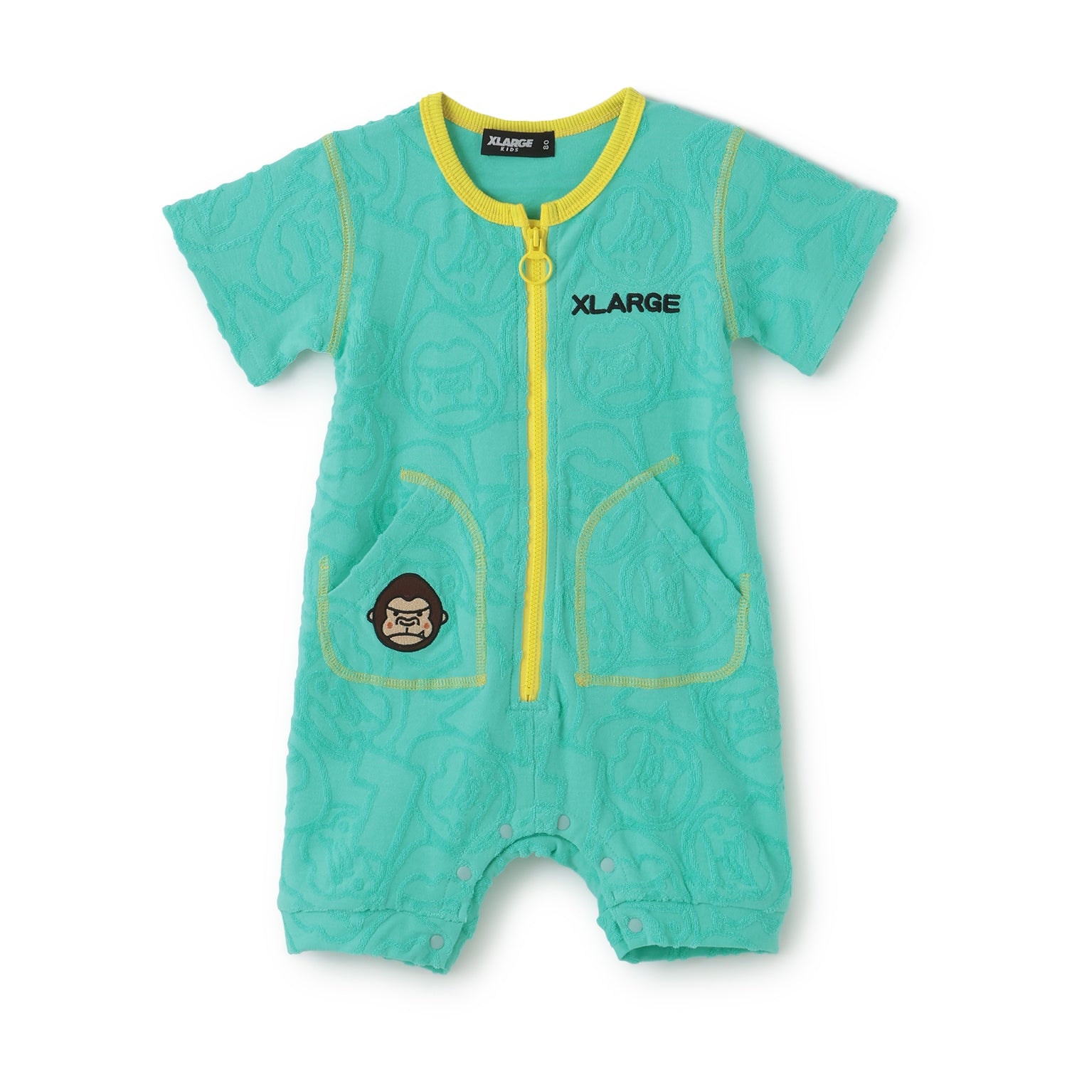 ファニーゴリラ パイルジャカードショートオール