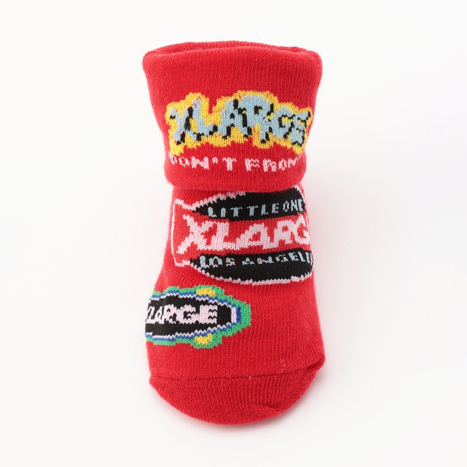 ミックスロゴ折り返し ベビーソックス