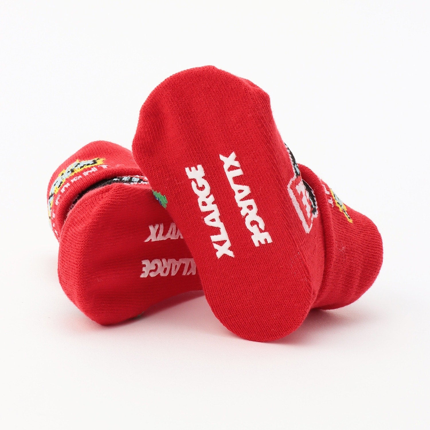 ミックスロゴ折り返し ベビーソックス