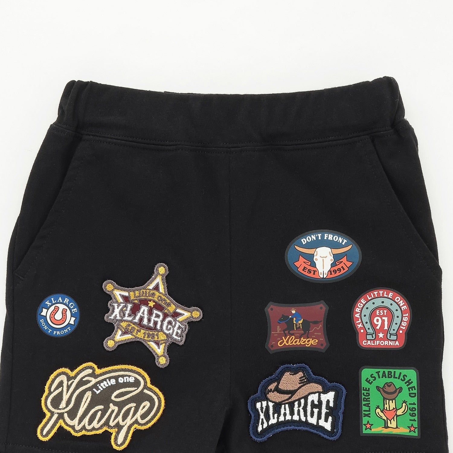 ウエスタンモチーフワッペン ショートパンツ