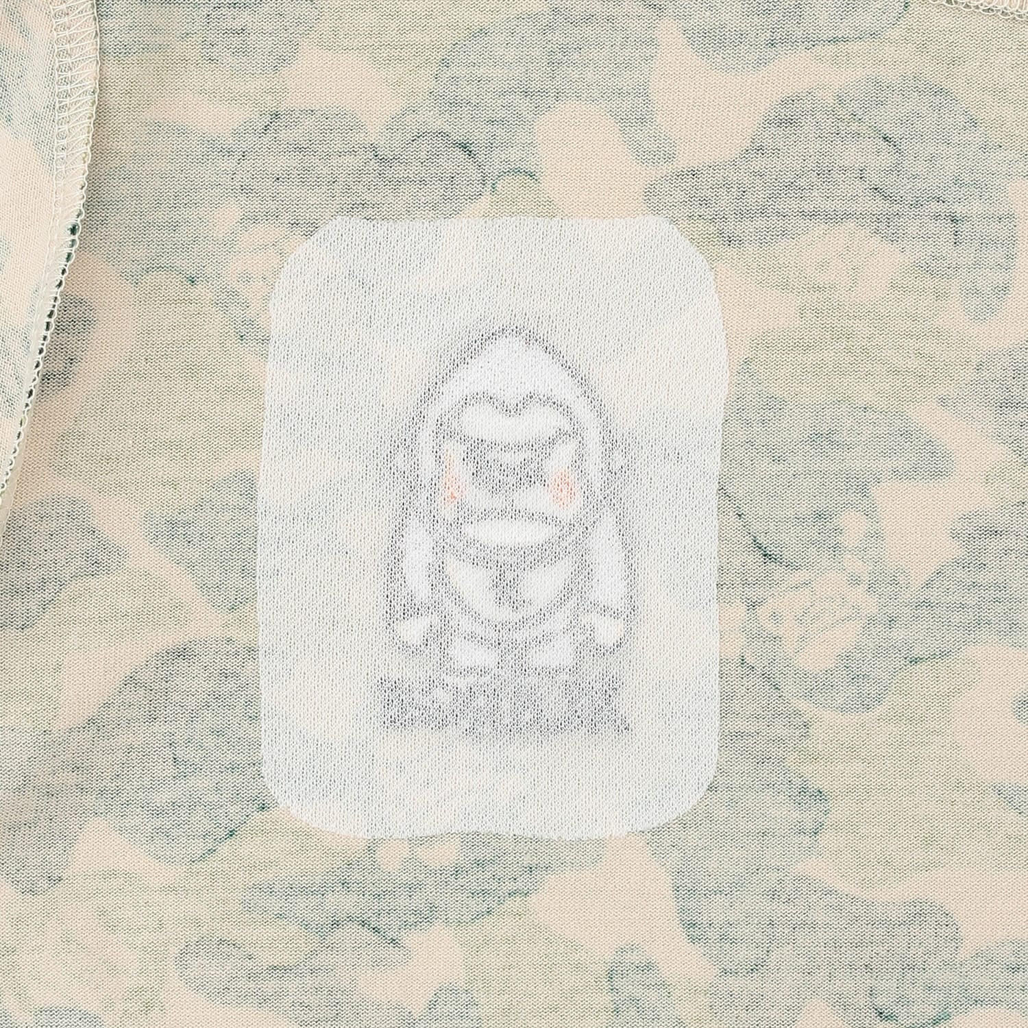 ファニーゴリラカモ総柄 半袖Tシャツ