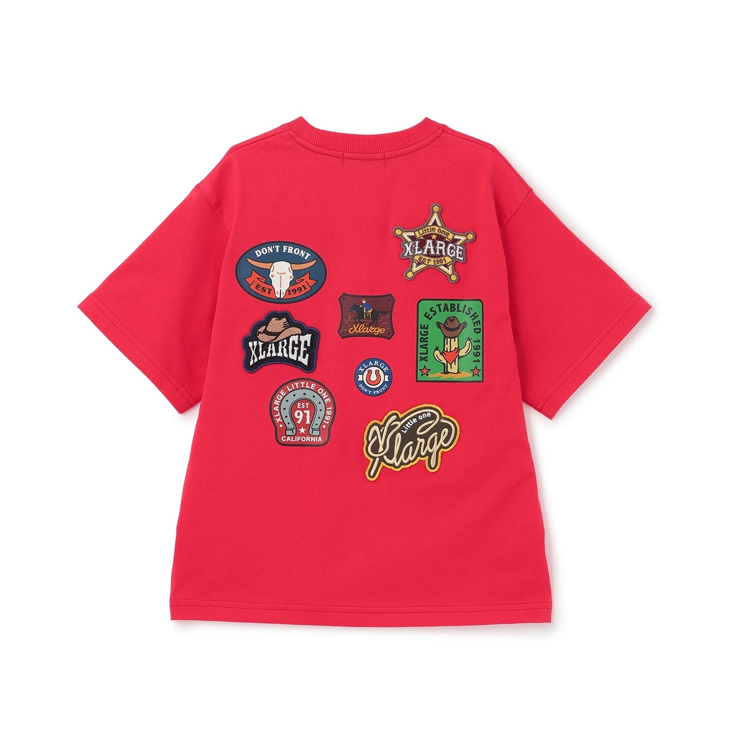 ウエスタンモチーフワッペン 半袖Tシャツ