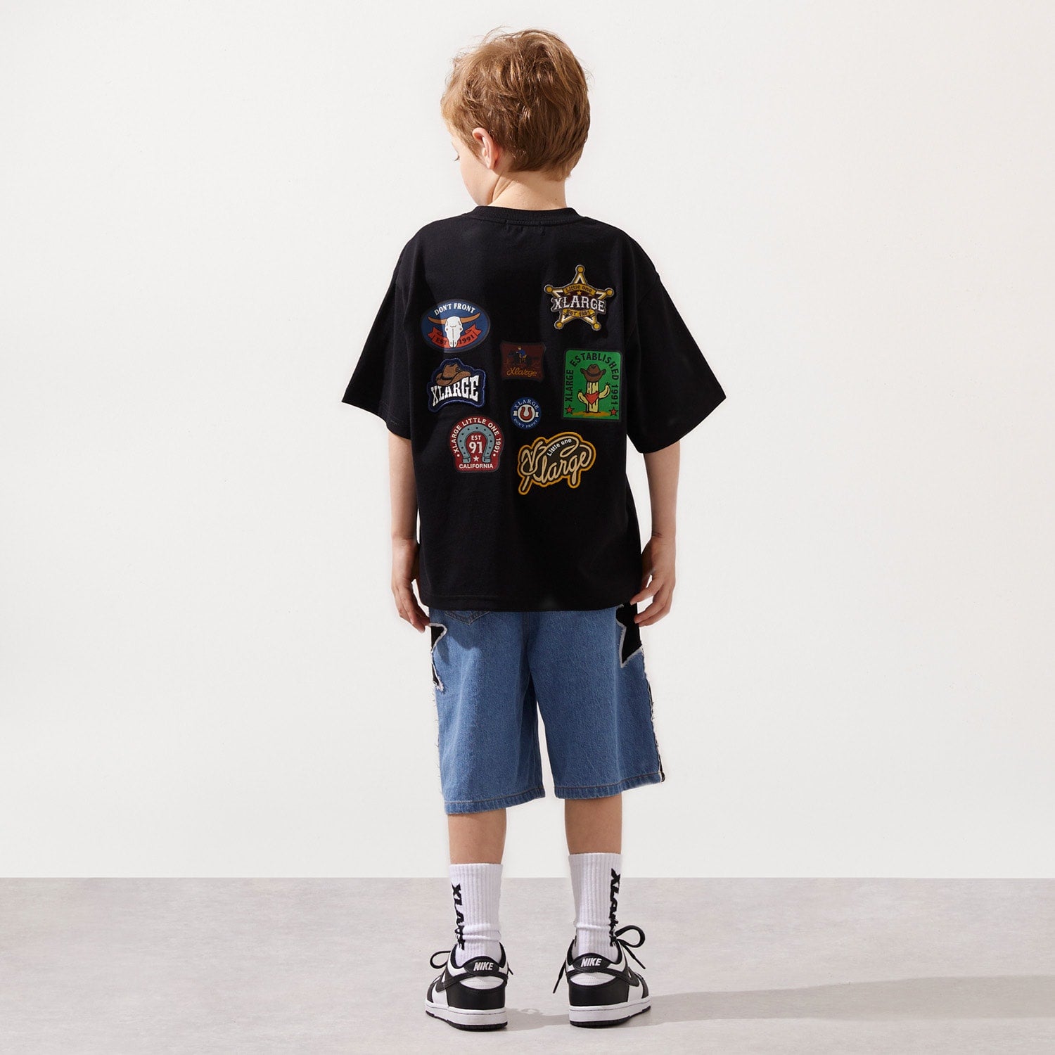 ウエスタンモチーフワッペン 半袖Tシャツ