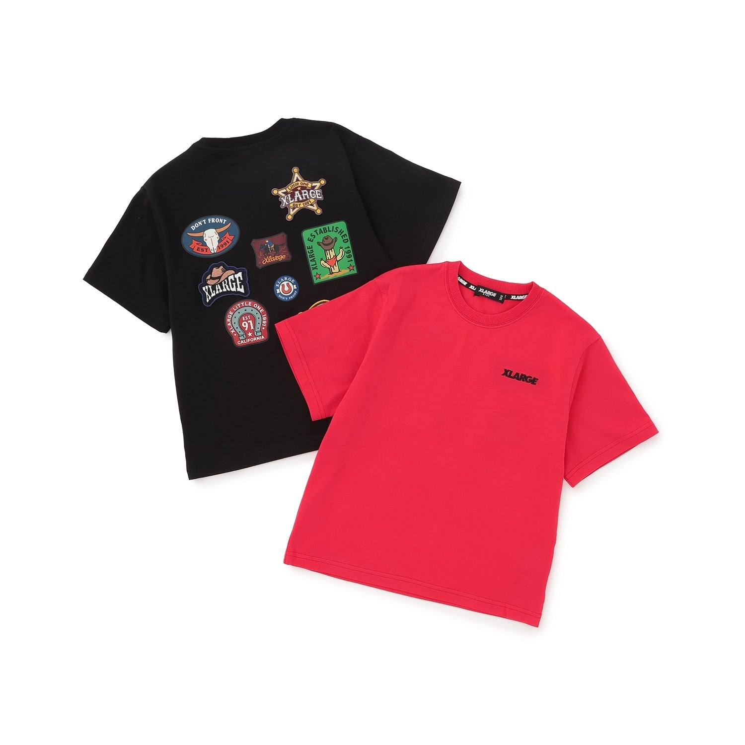 ウエスタンモチーフワッペン 半袖Tシャツ