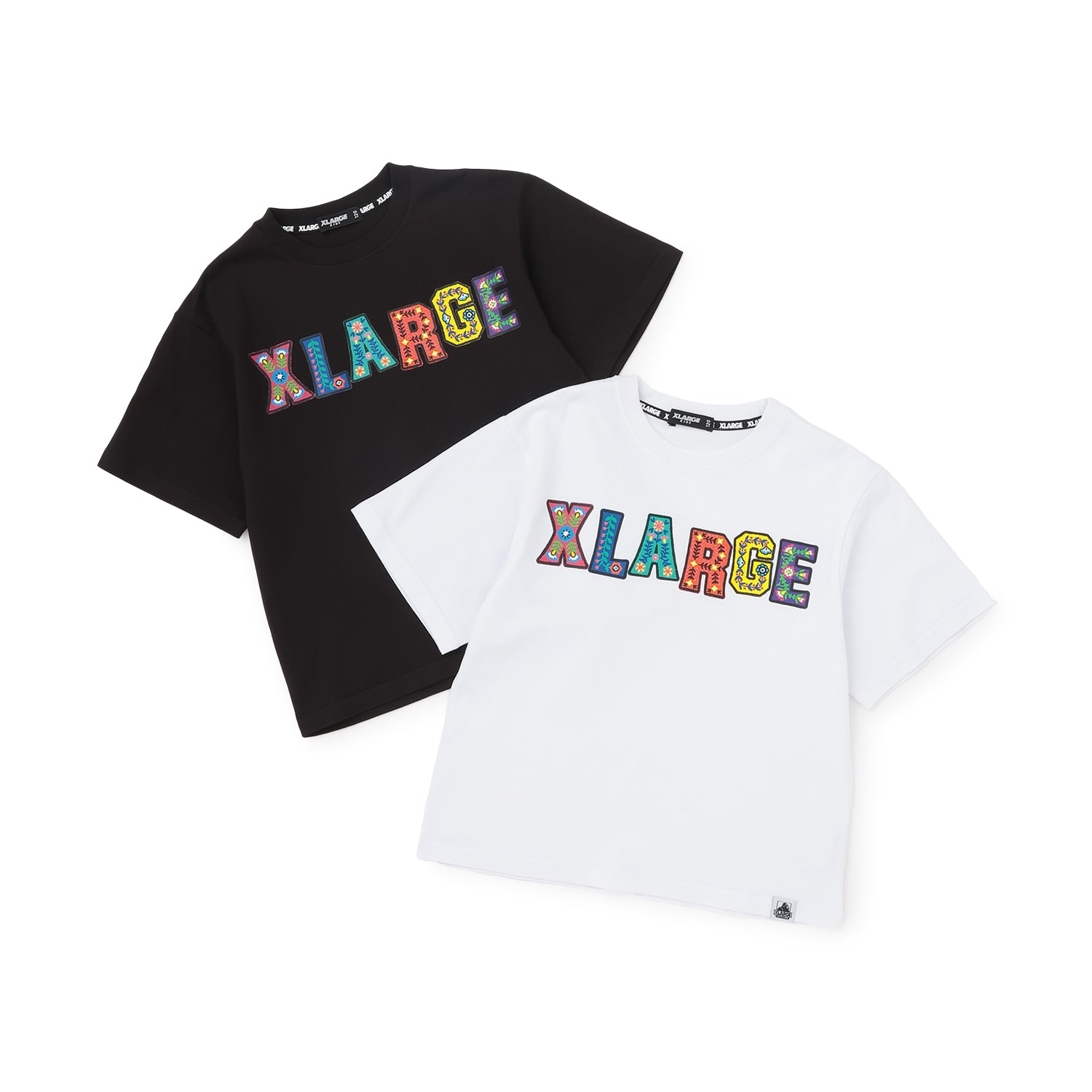 フラワーロゴ半袖Tシャツ