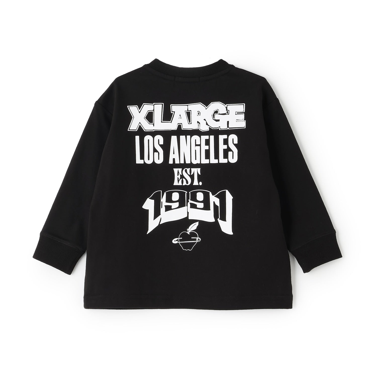 バックプリント長袖Tシャツ