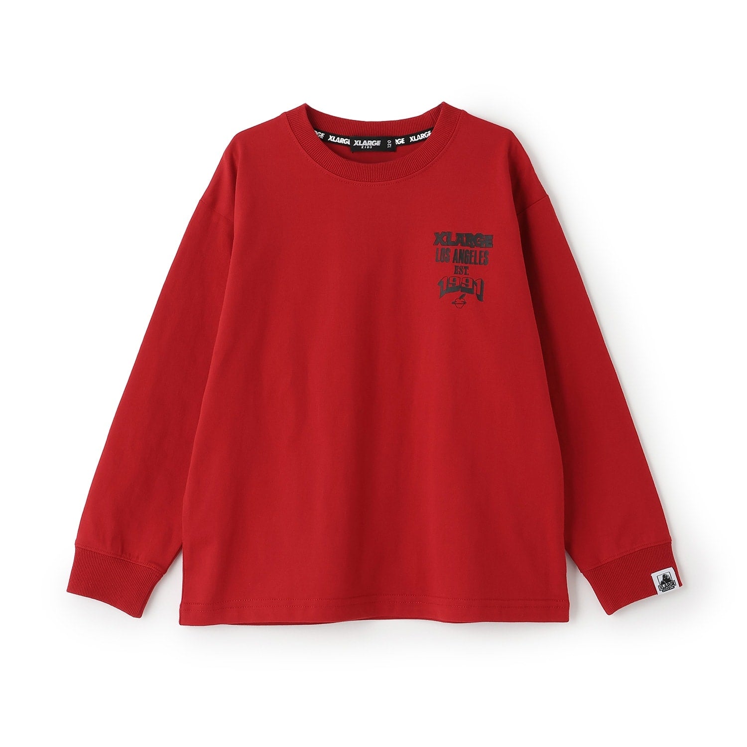 バックプリント長袖Tシャツ