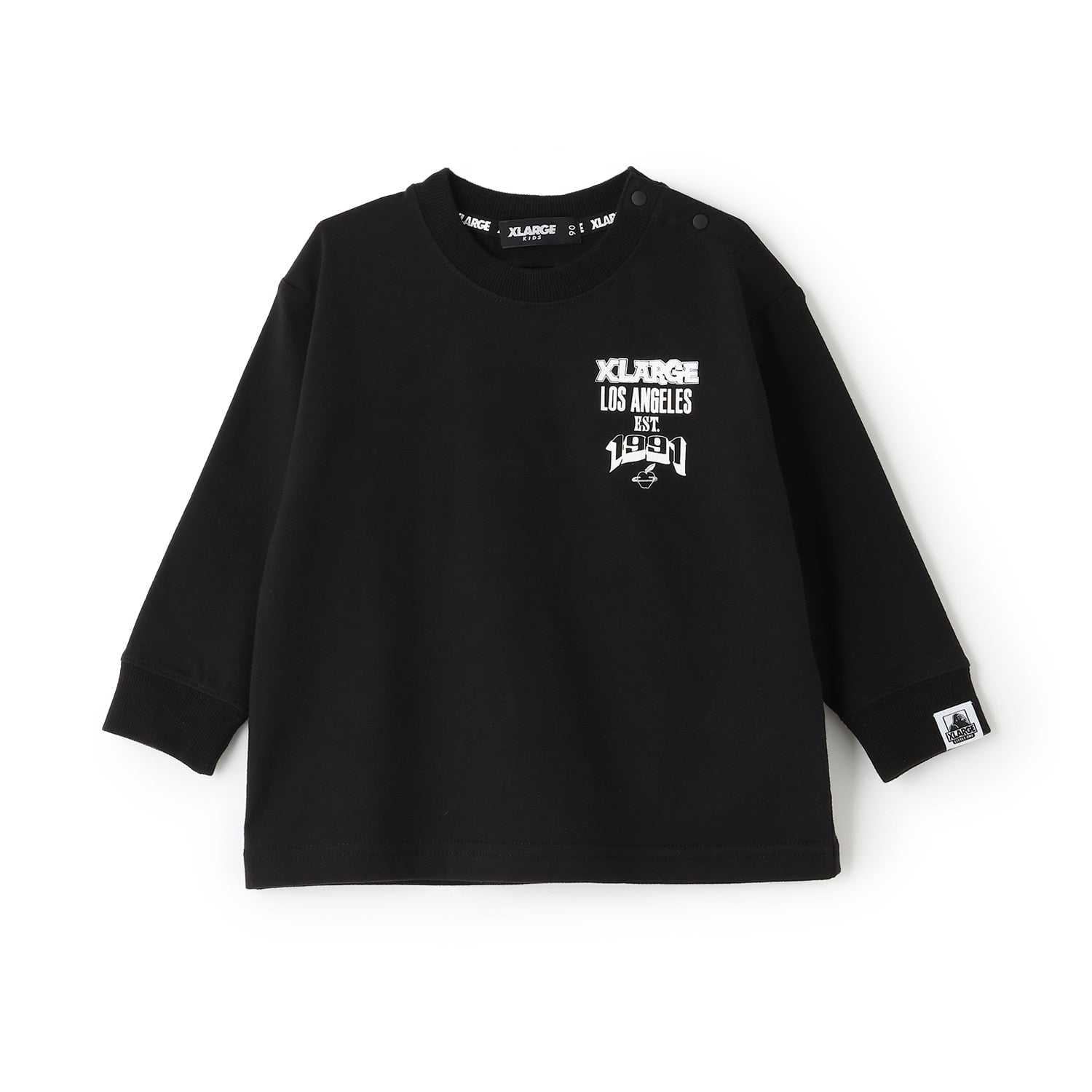 バックプリント長袖Tシャツ