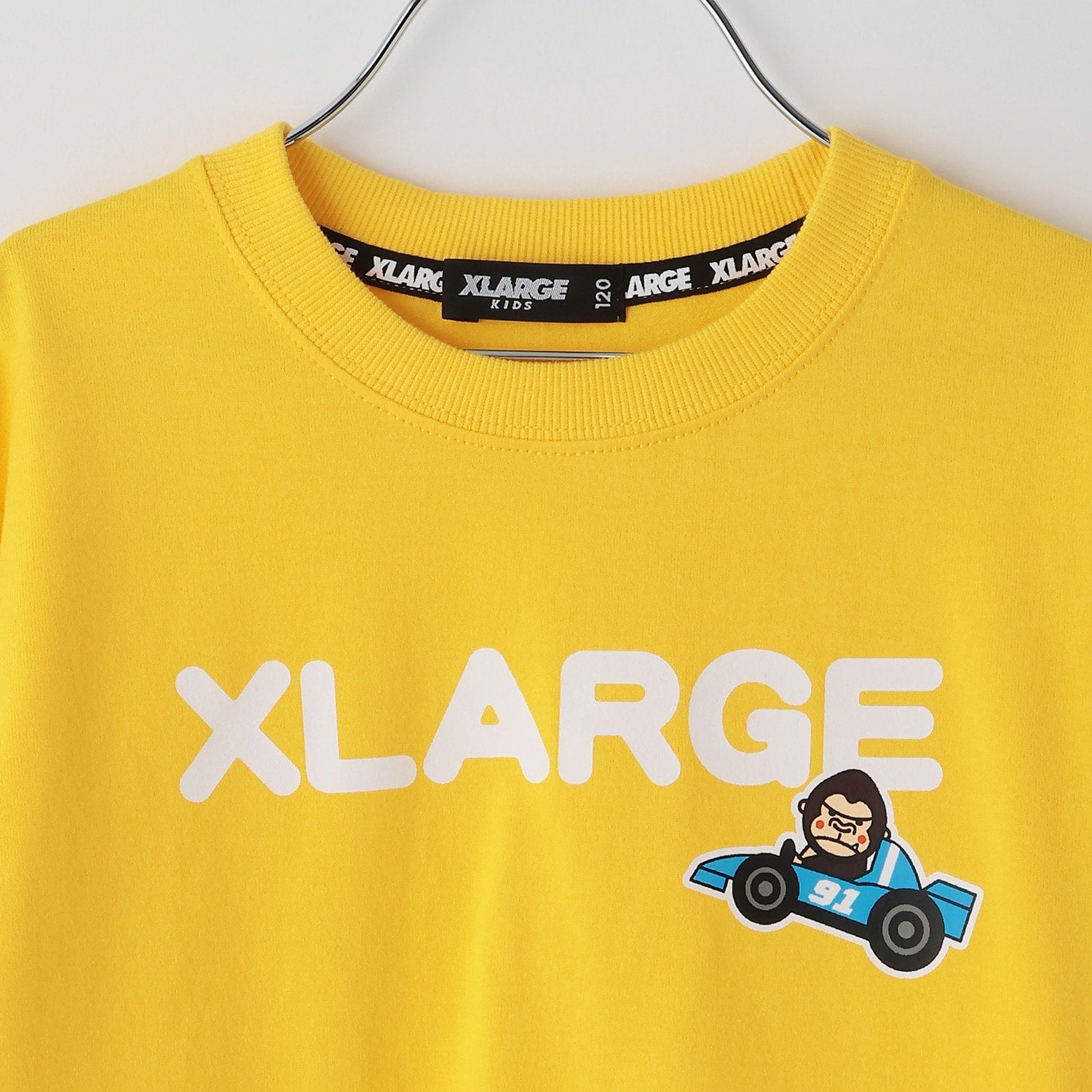 モータースポーツモチーフ ファニーゴリラ長袖Tシャツ