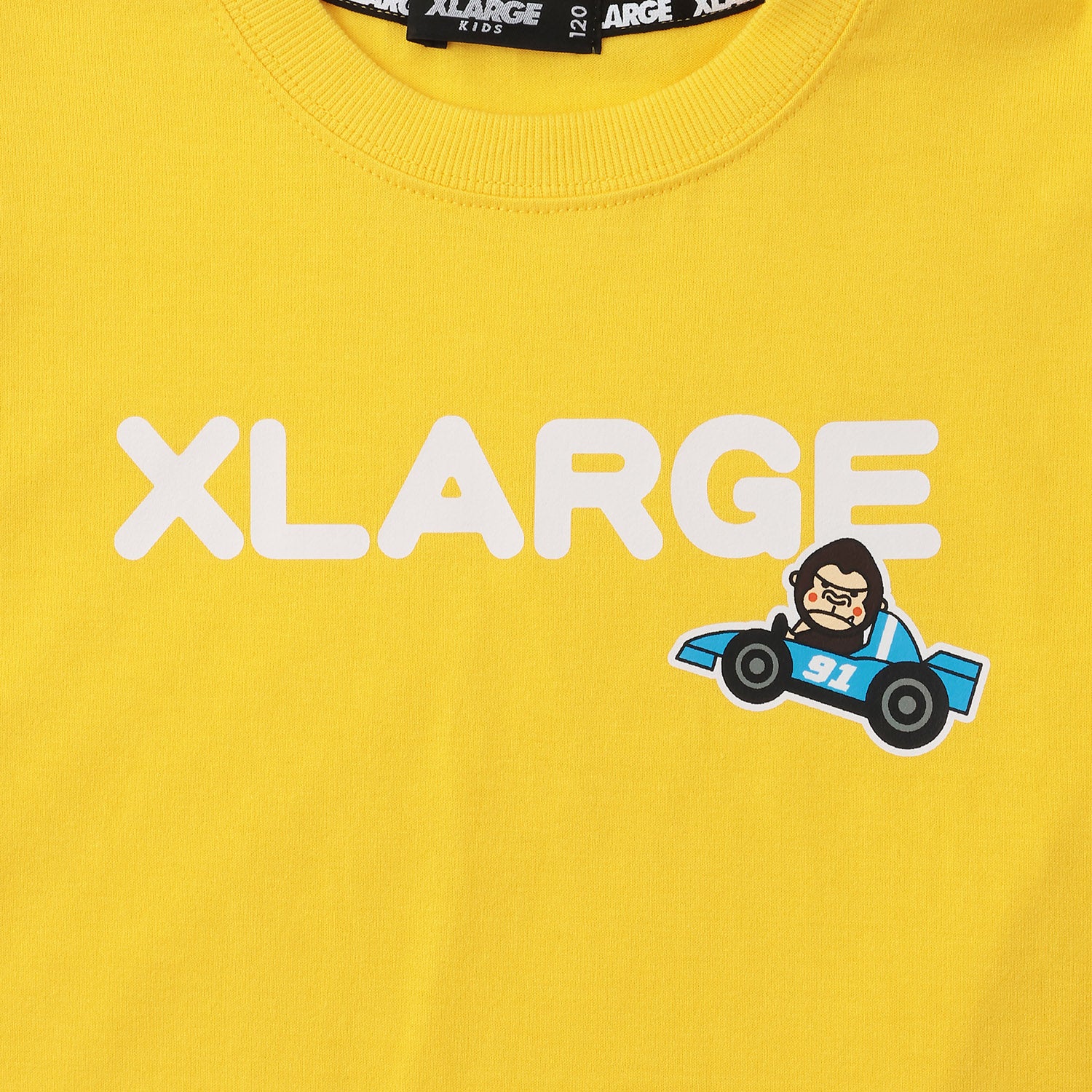 モータースポーツモチーフ ファニーゴリラ長袖Tシャツ