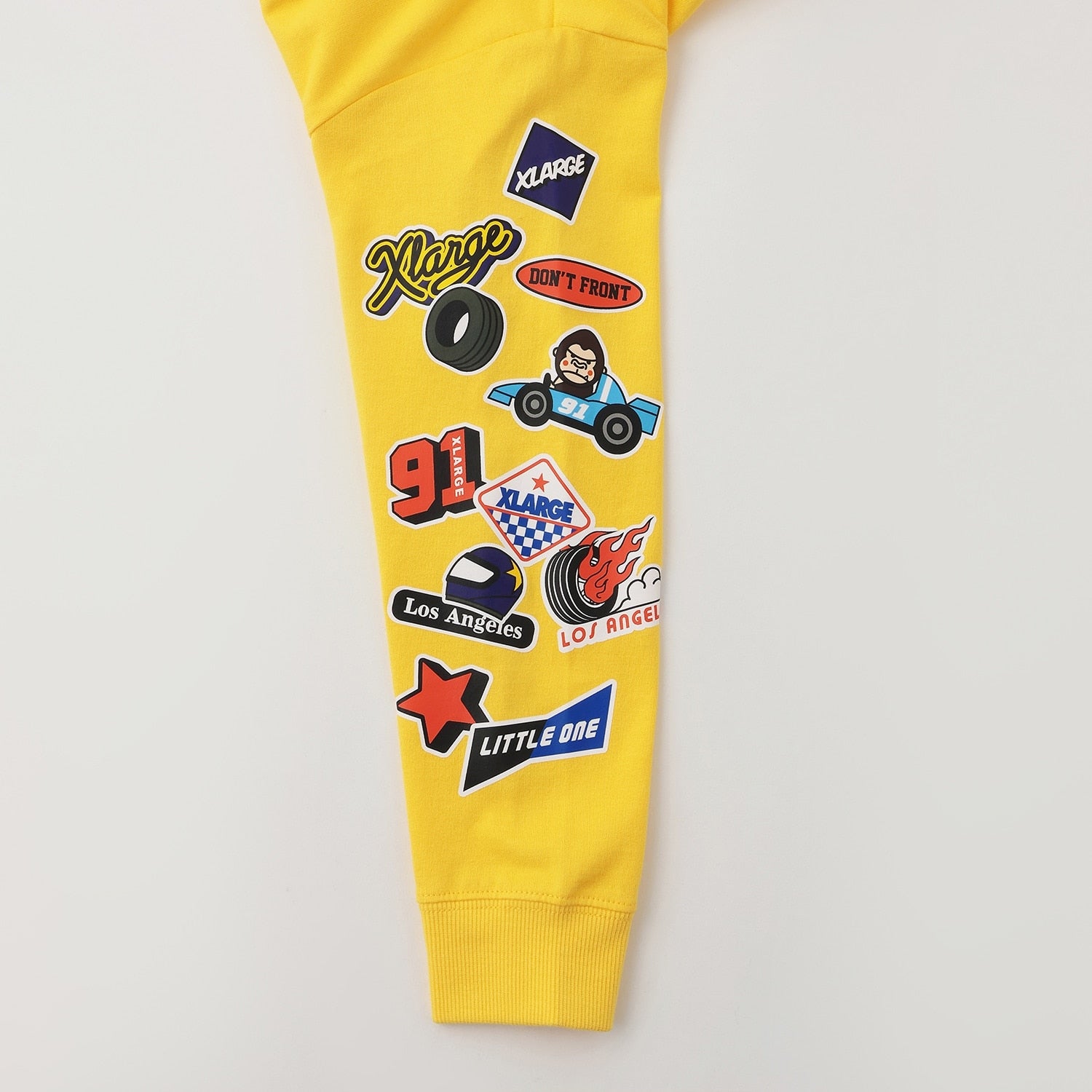 モータースポーツモチーフ ファニーゴリラ長袖Tシャツ