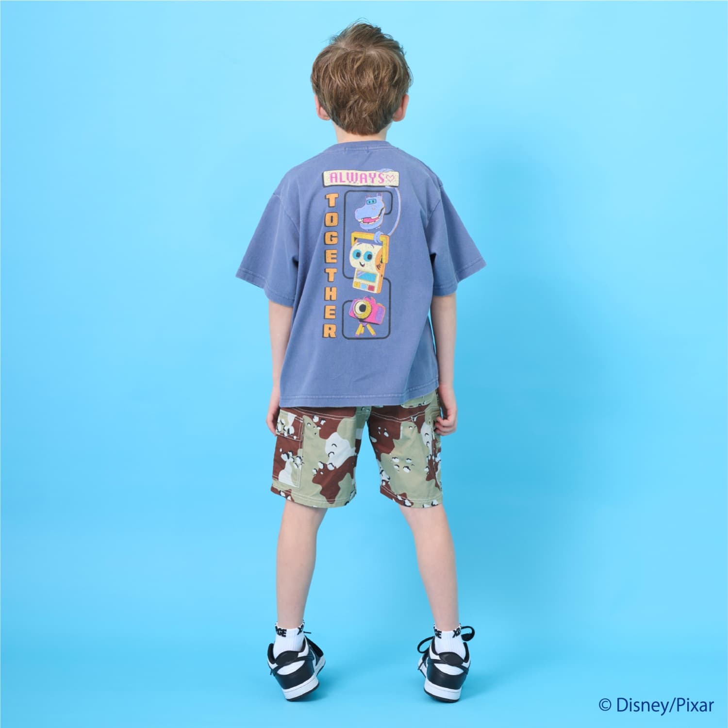 【Disney/Pixar】トイ･ストーリー5/ヴィンテージ風ピクセル半袖Tシャツ