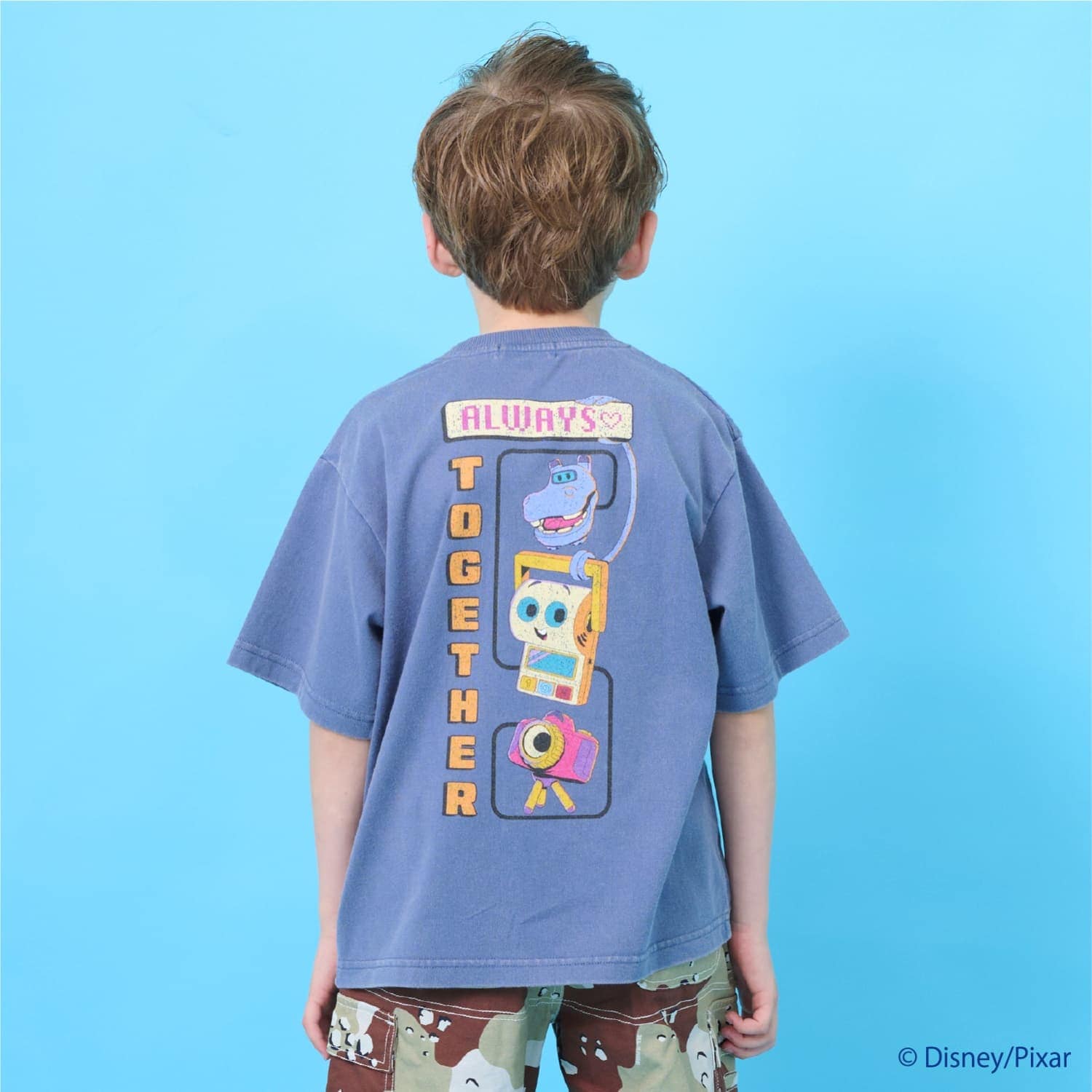 【Disney/Pixar】トイ･ストーリー5/ヴィンテージ風ピクセル半袖Tシャツ