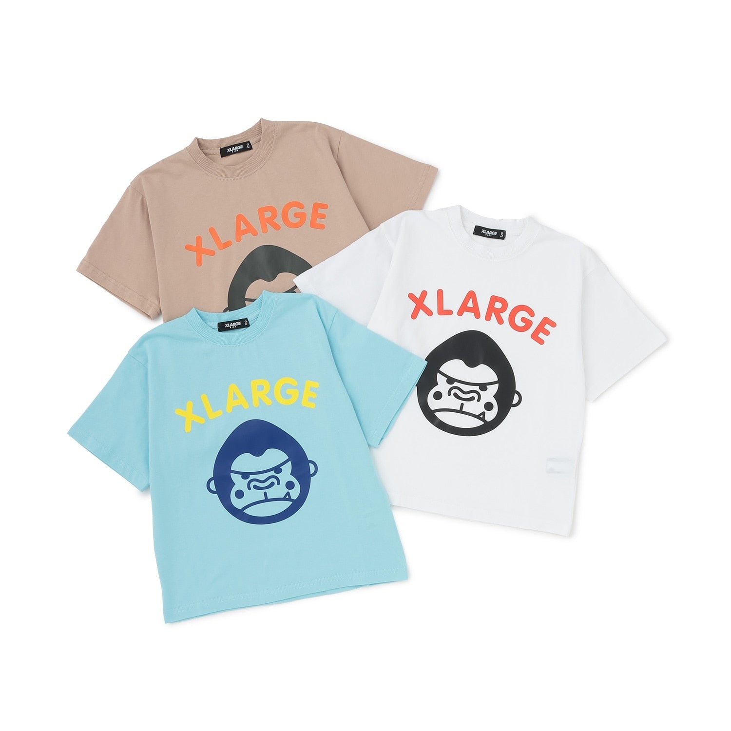 ファニーゴリラロゴ半袖Tシャツ
