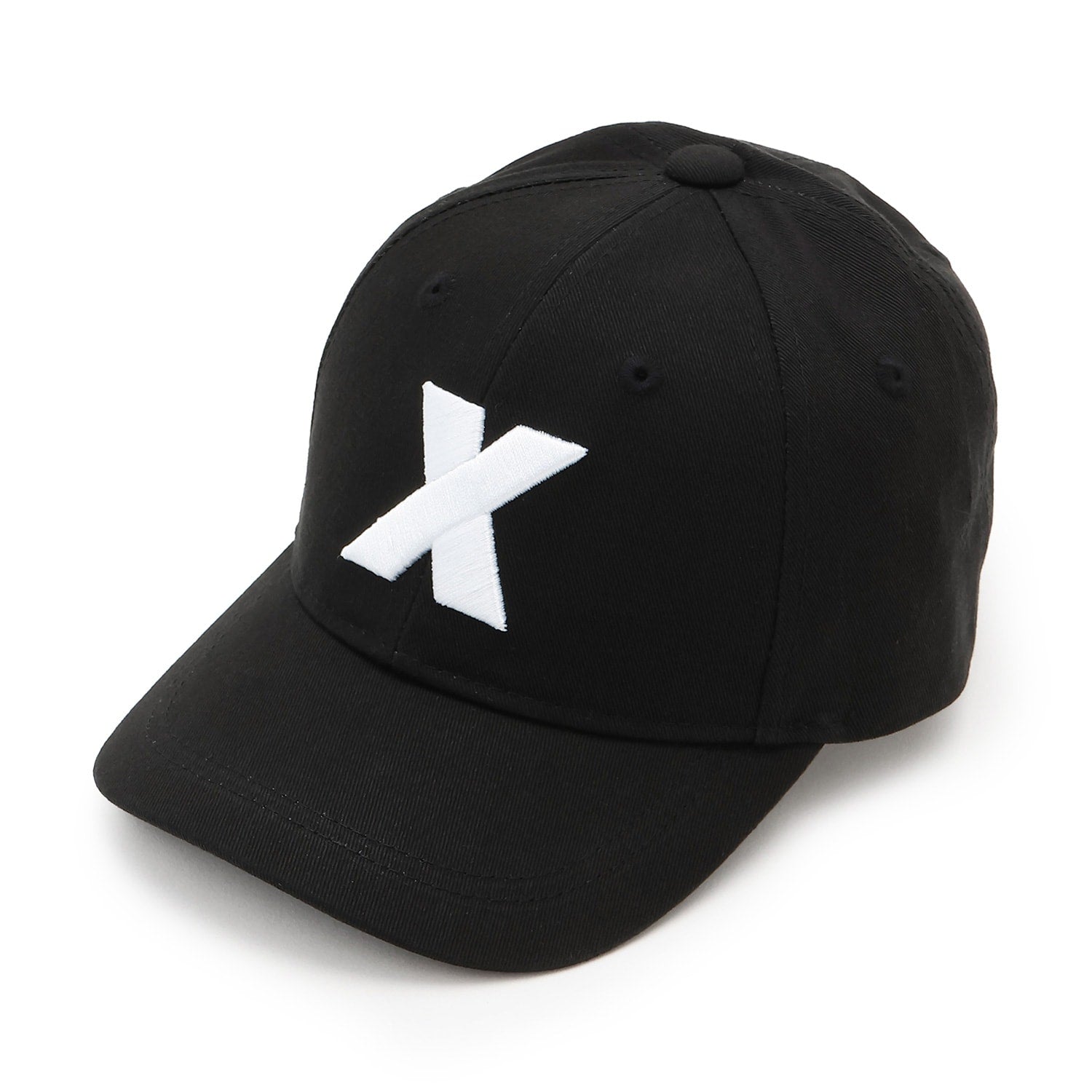 Xモチーフキャップ
