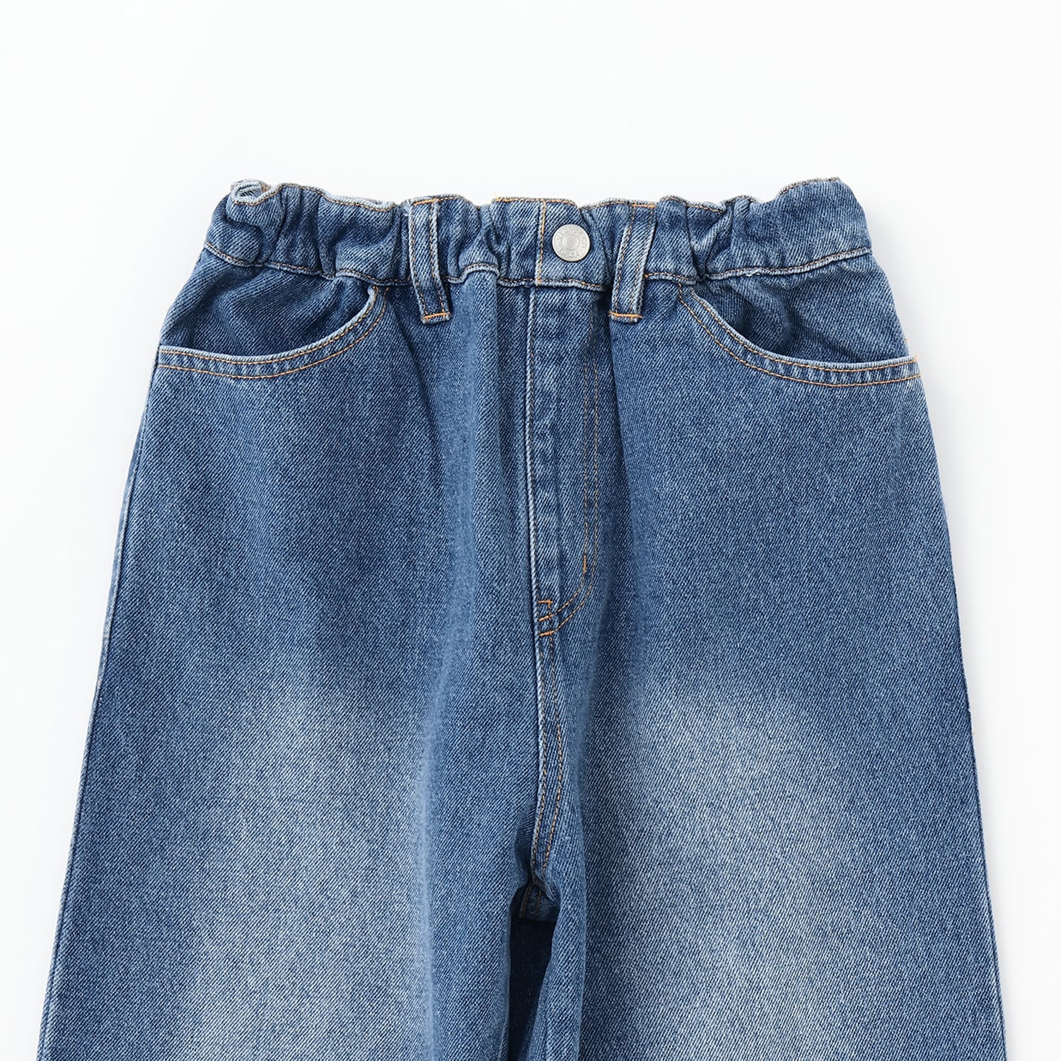 バックロゴ デニムパンツ