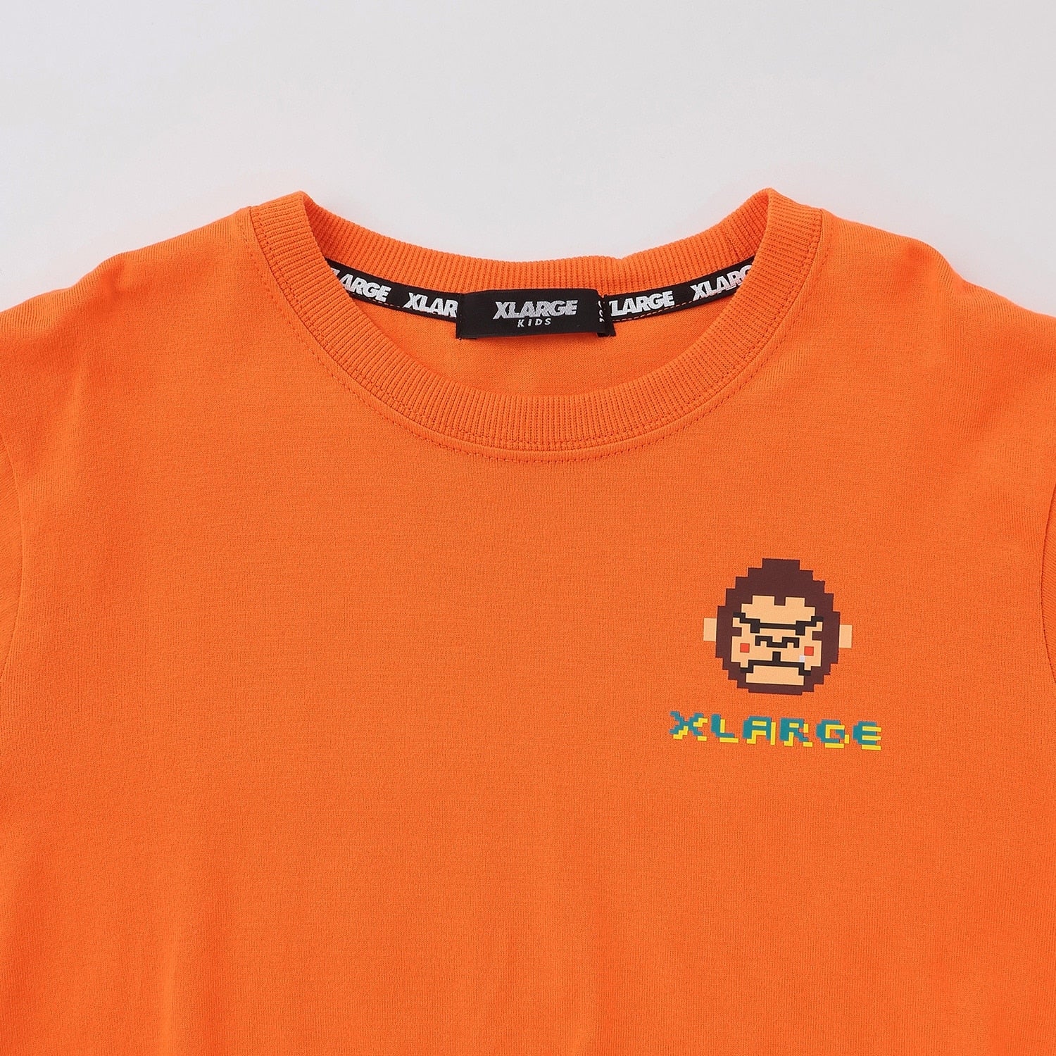 ピクセルファニーゴリラ 長袖Tシャツ
