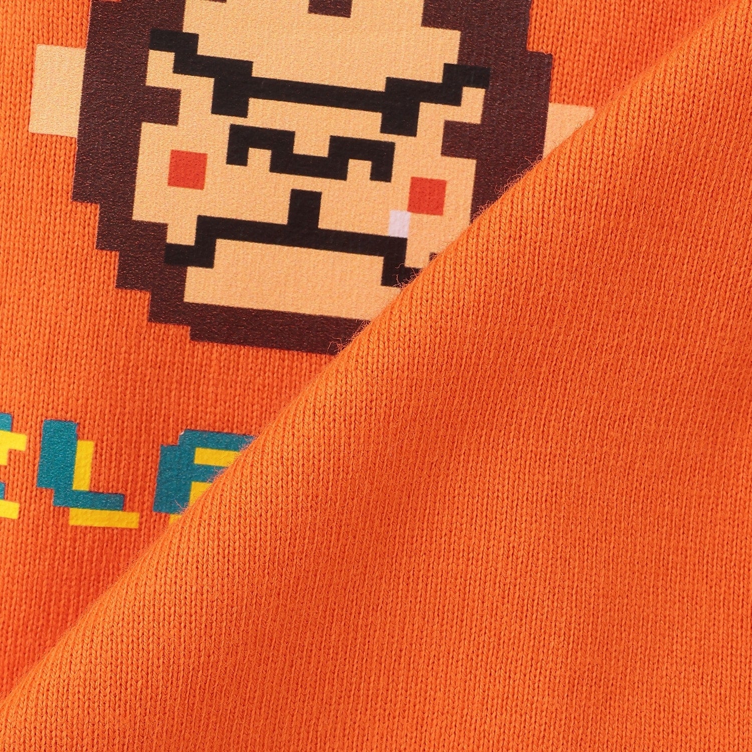 ピクセルファニーゴリラ 長袖Tシャツ