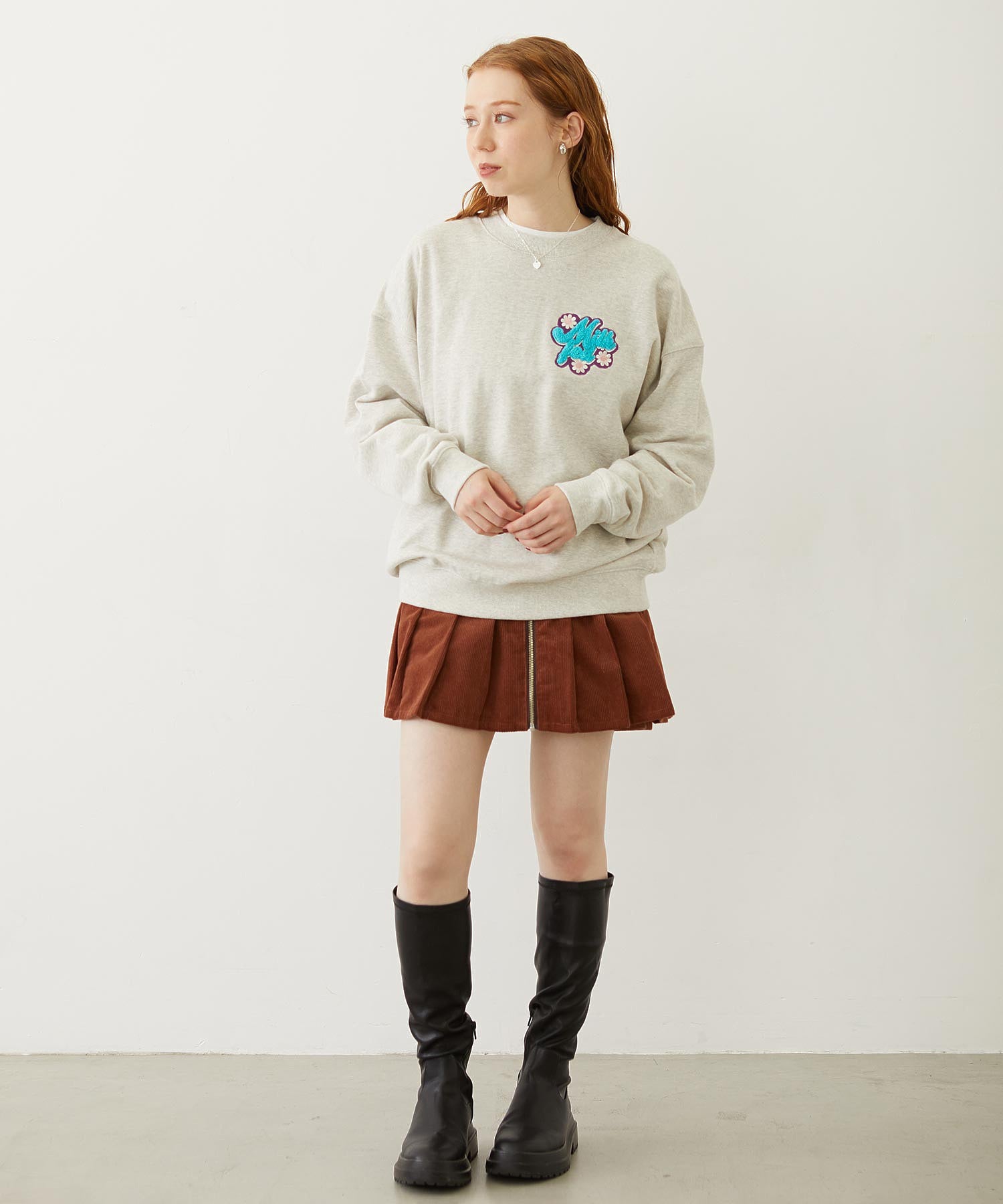 LAYERED CULOTTE SKIRT