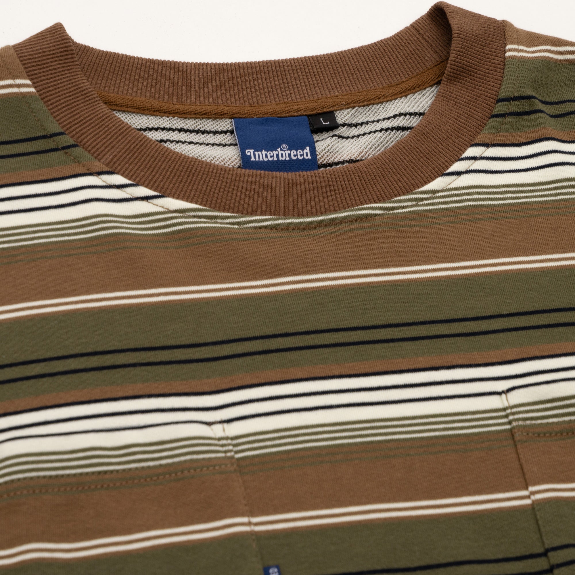 French Terry Striped Tee