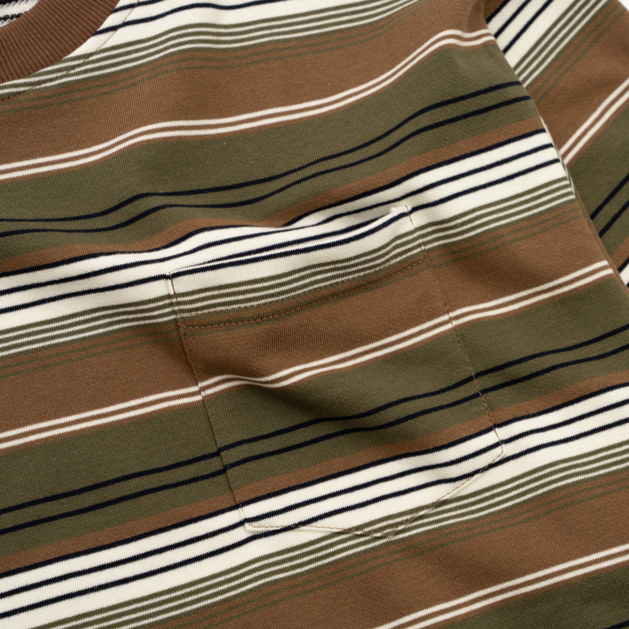 French Terry Striped Tee