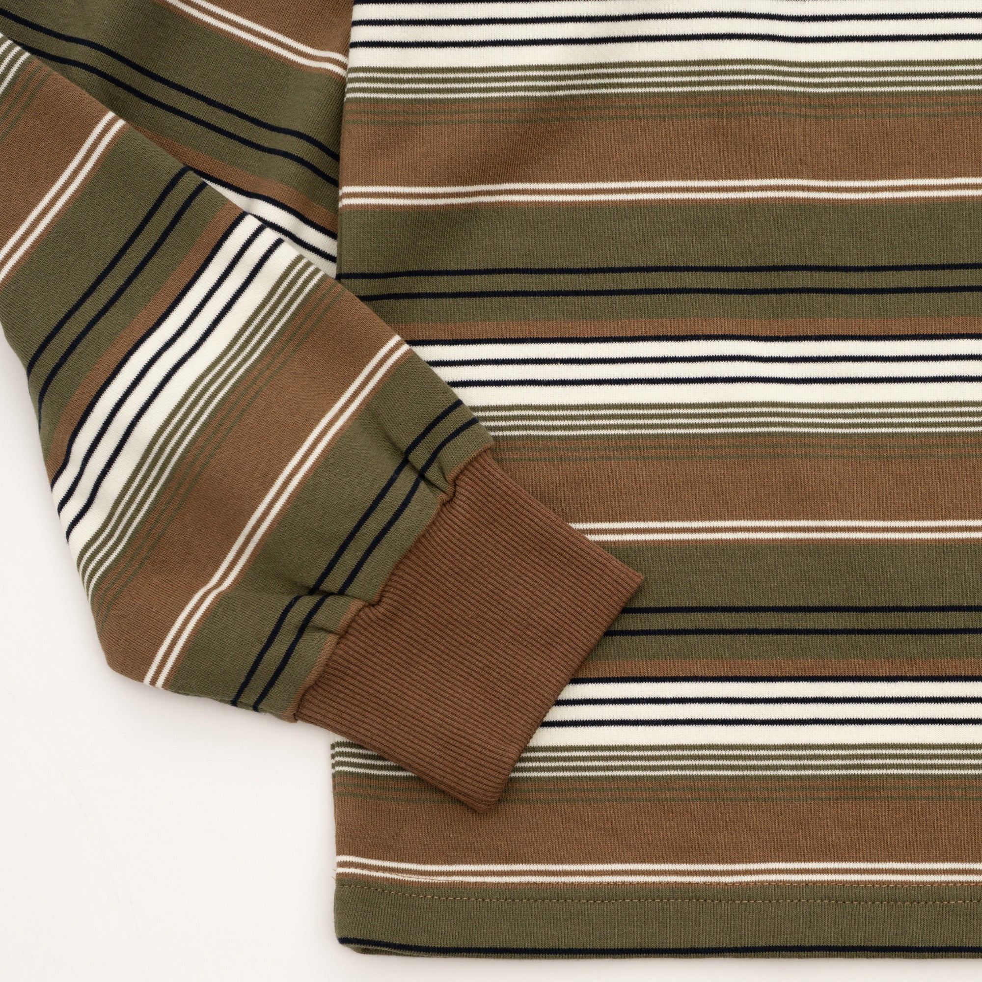 French Terry Striped Tee