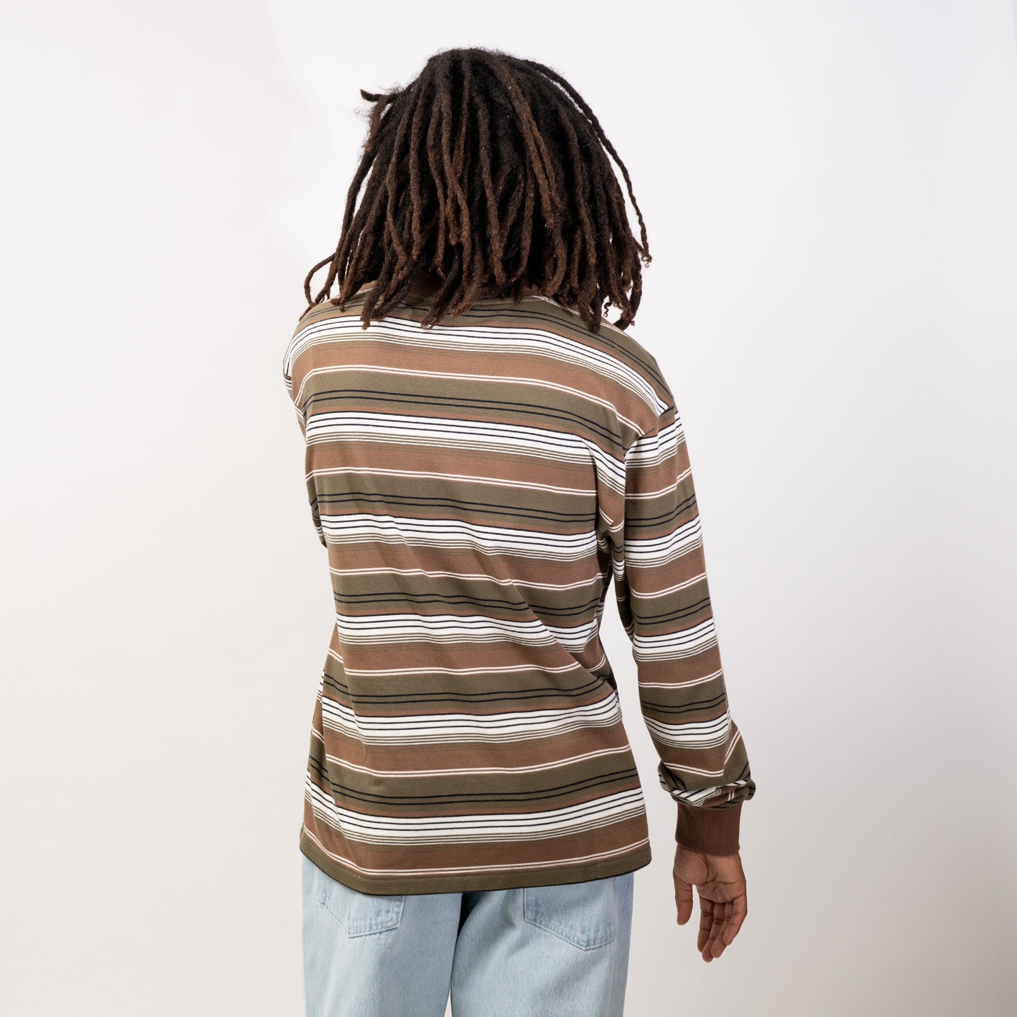 French Terry Striped Tee