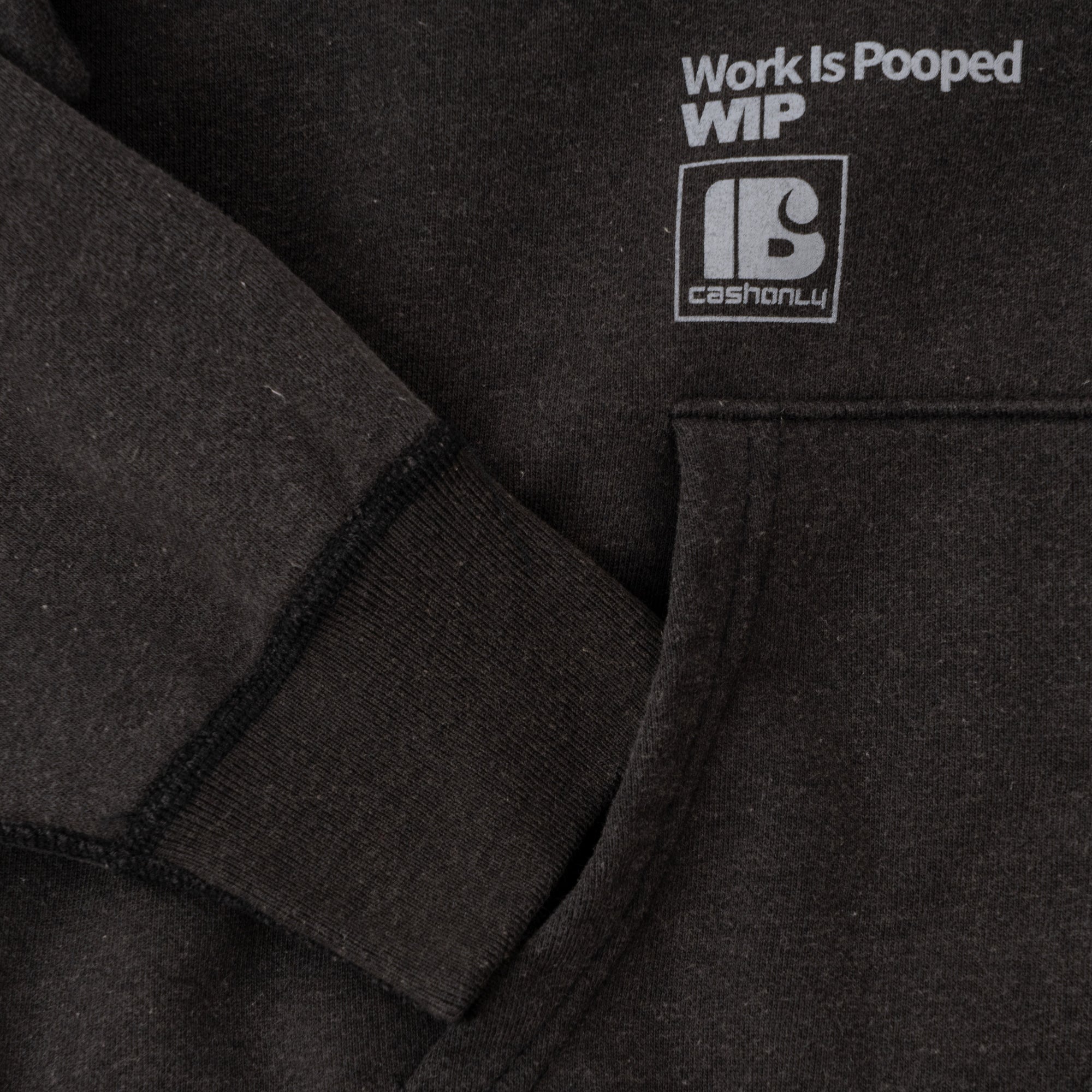 B43 WIP Faded Zip Hoodie