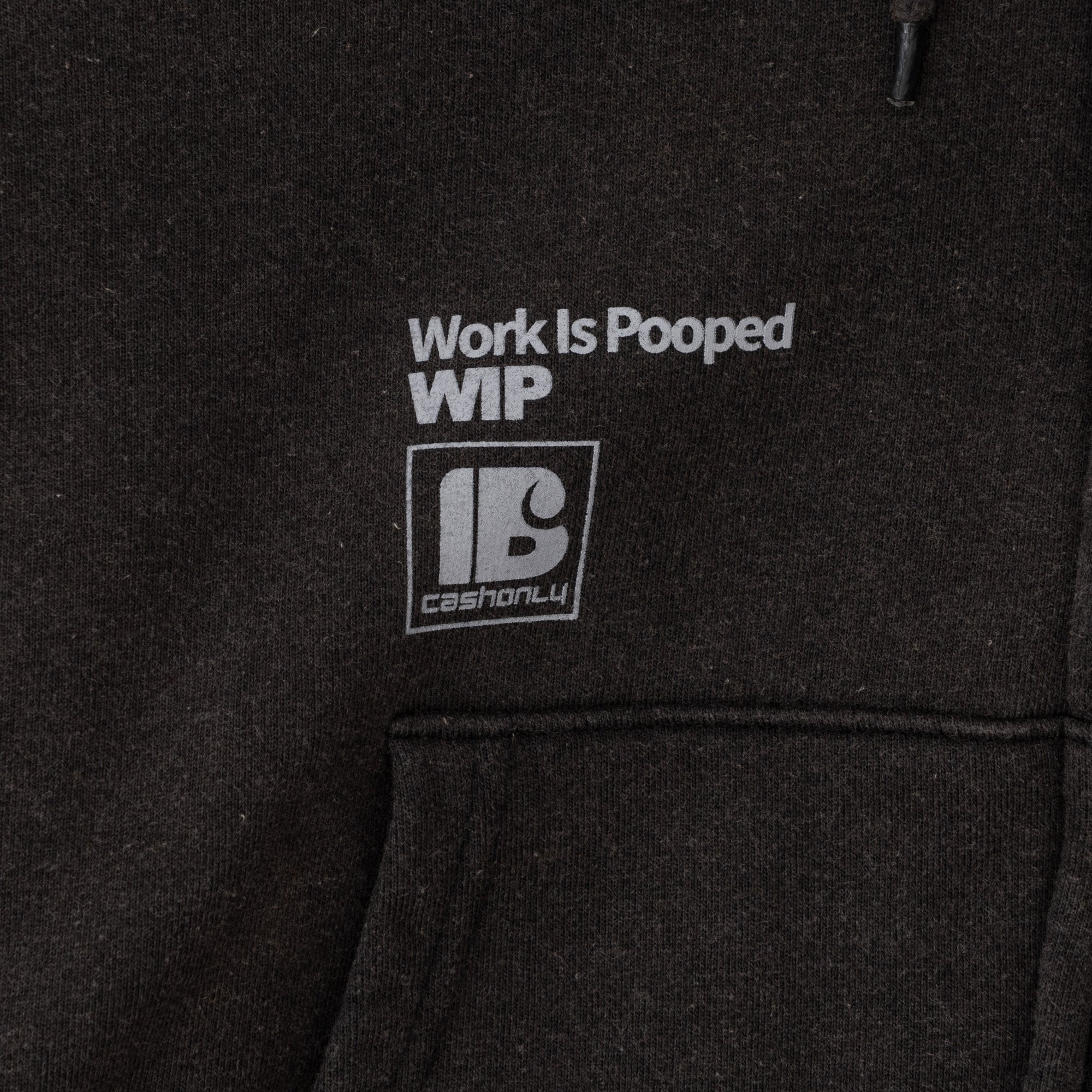 B43 WIP Faded Zip Hoodie