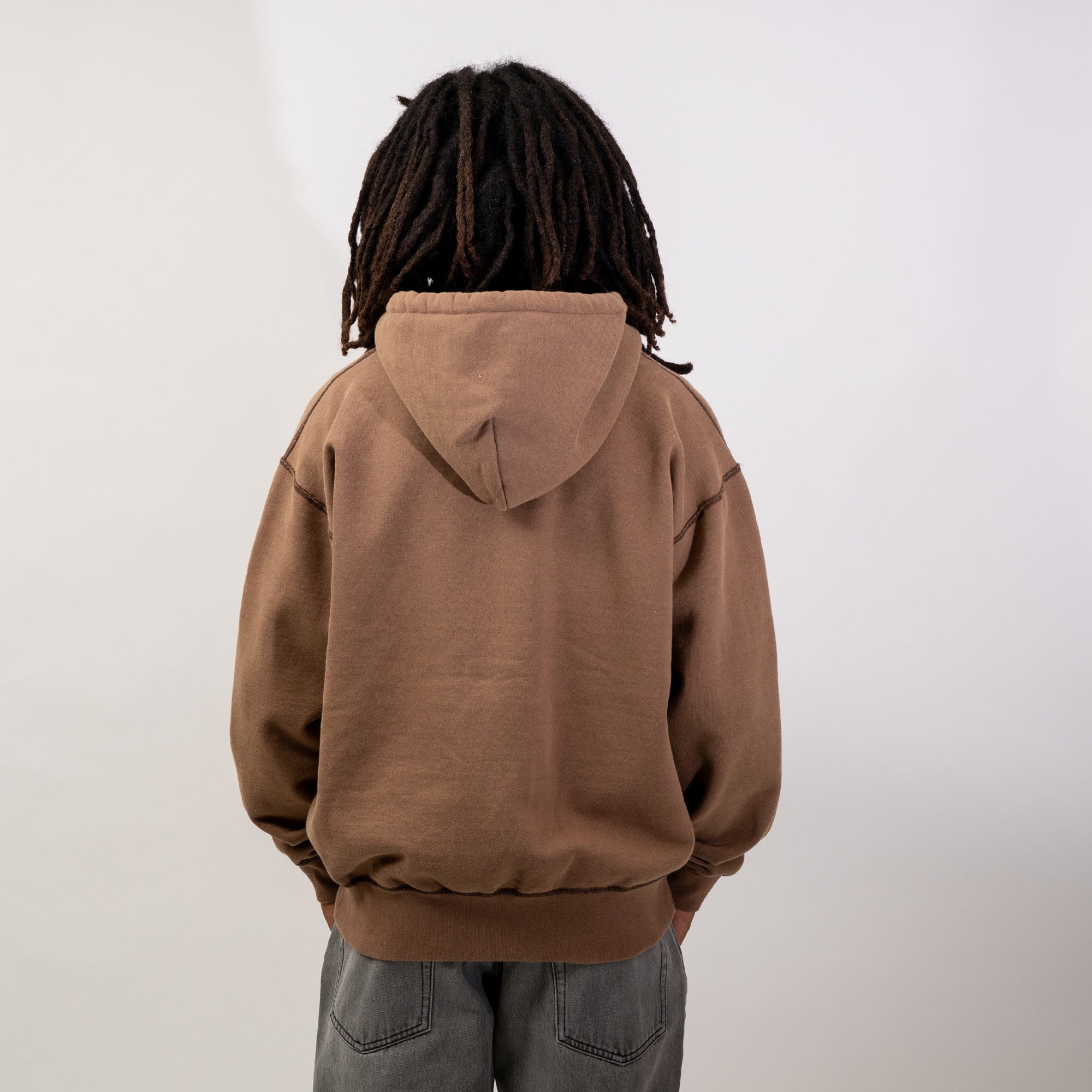 B43 WIP Faded Zip Hoodie