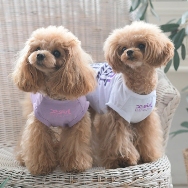 X-girl DOGWEAR/バリアスロゴメッシュタンク