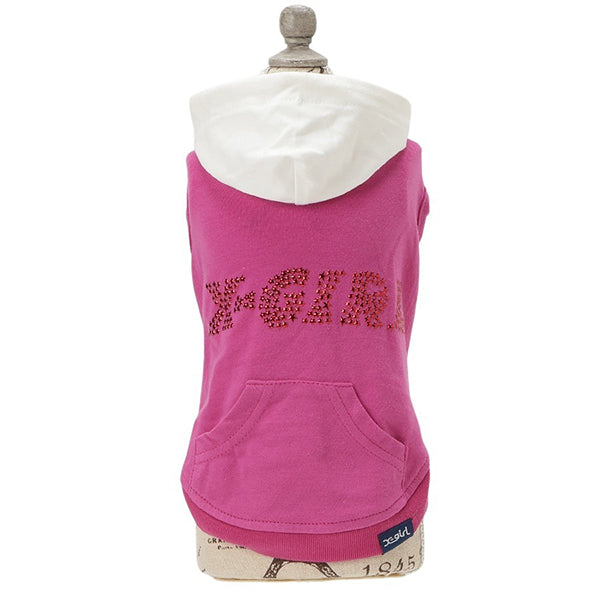 X-girl DOGWEAR/スターロゴフーディー