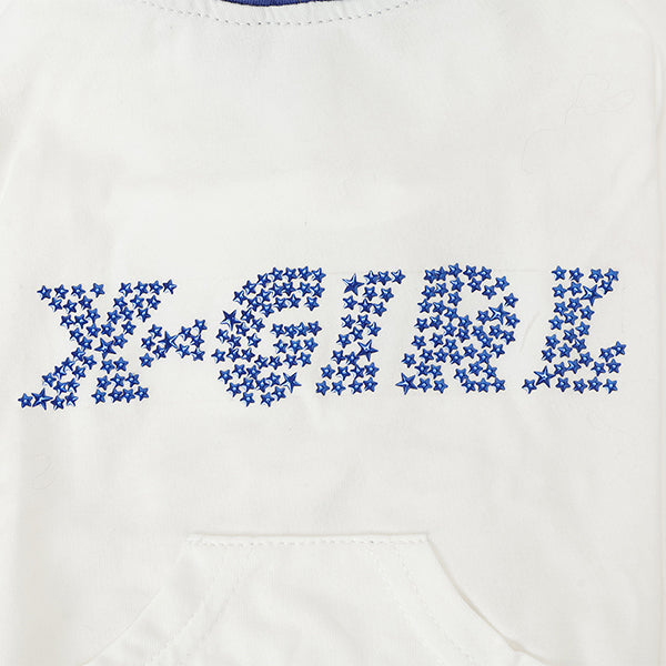 X-girl DOGWEAR/スターロゴフーディー
