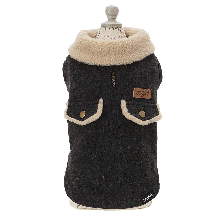【X-girl DOGWEAR】ボアデニムベスト