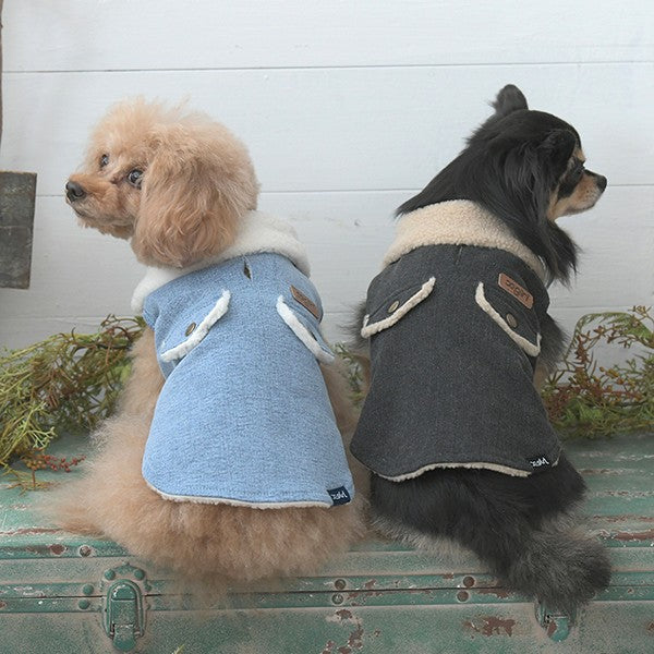 【X-girl DOGWEAR】ボアデニムベスト