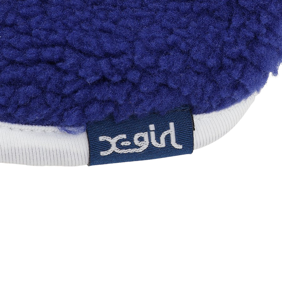 【X-girl DOGWEAR】チアフルロゴフリース