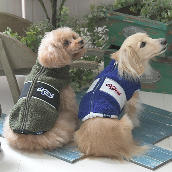 【X-girl DOGWEAR】チアフルロゴフリース