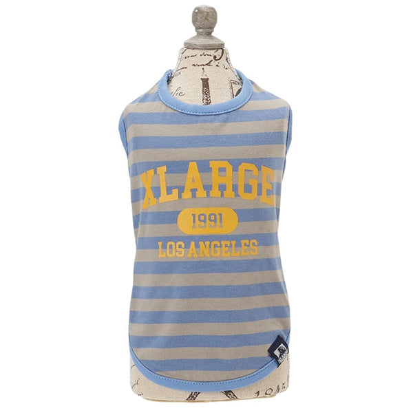 XLARGE DOGWEAR/ストライプロゴタンク
