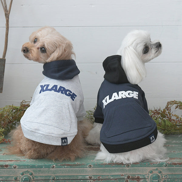 【XLARGE DOGWEAR】ツートーンフーディー