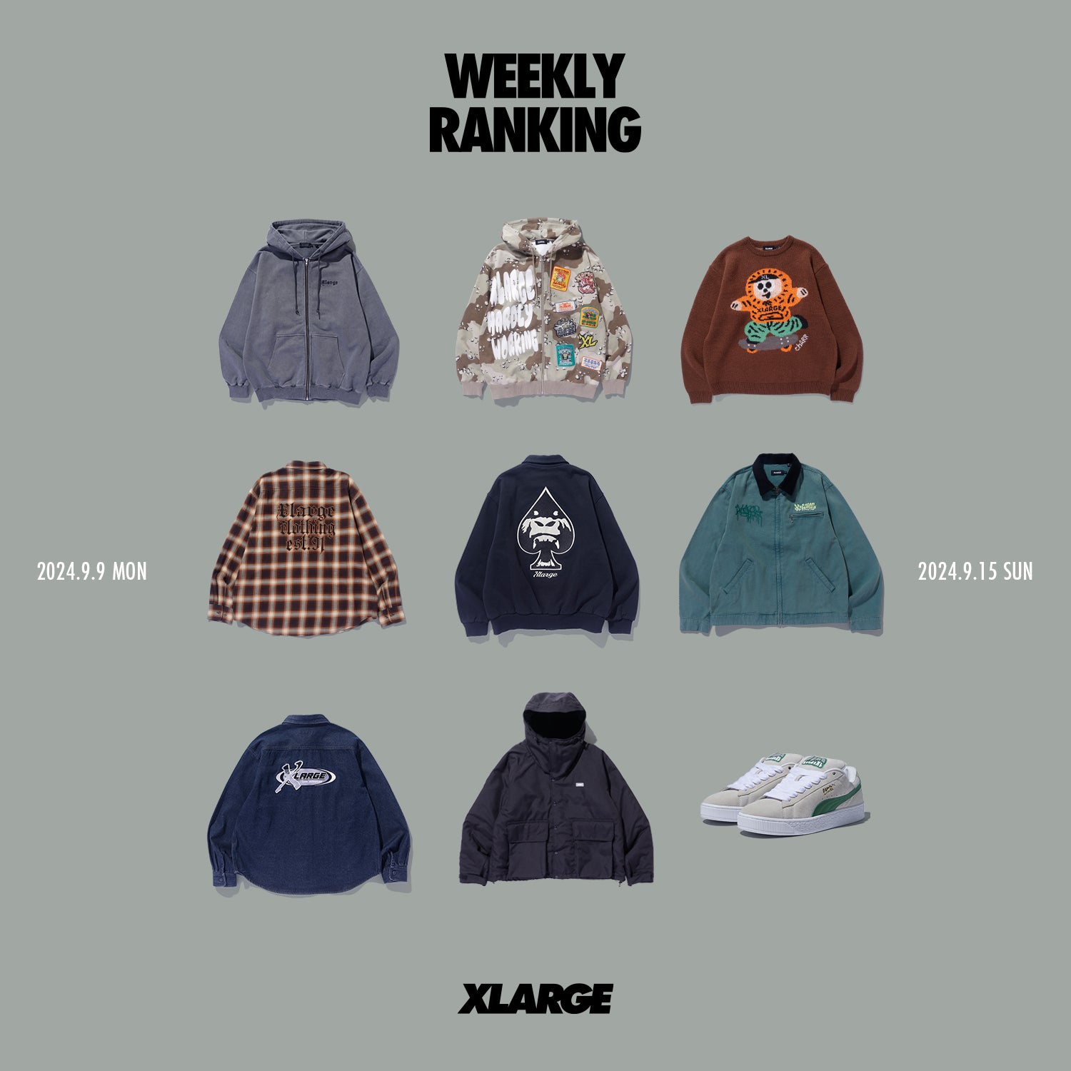 XLARGE（エクストララージ） – calif（カリフ）公式サイト