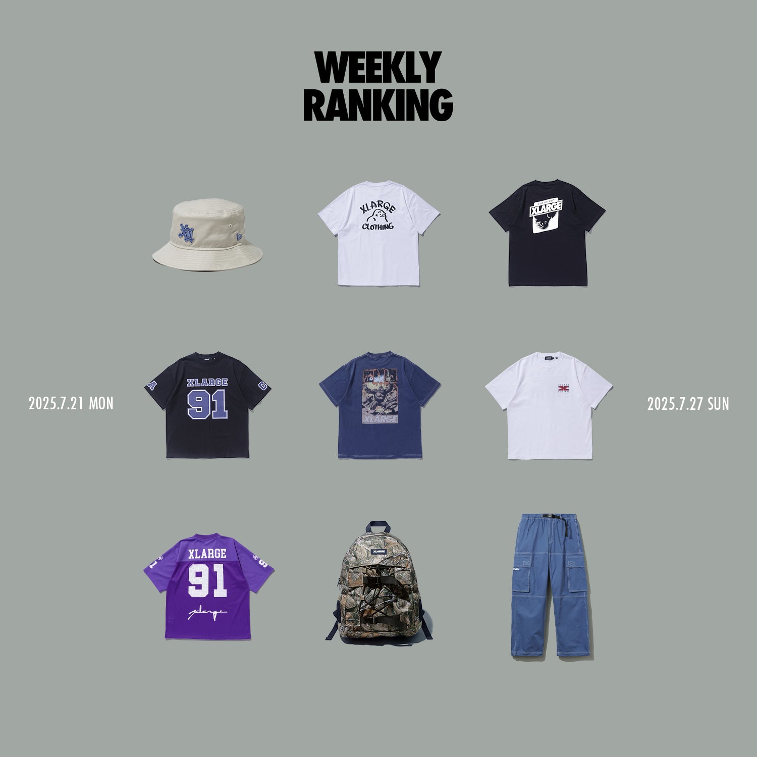 XLARGE（エクストララージ） – calif（カリフ）公式サイト
