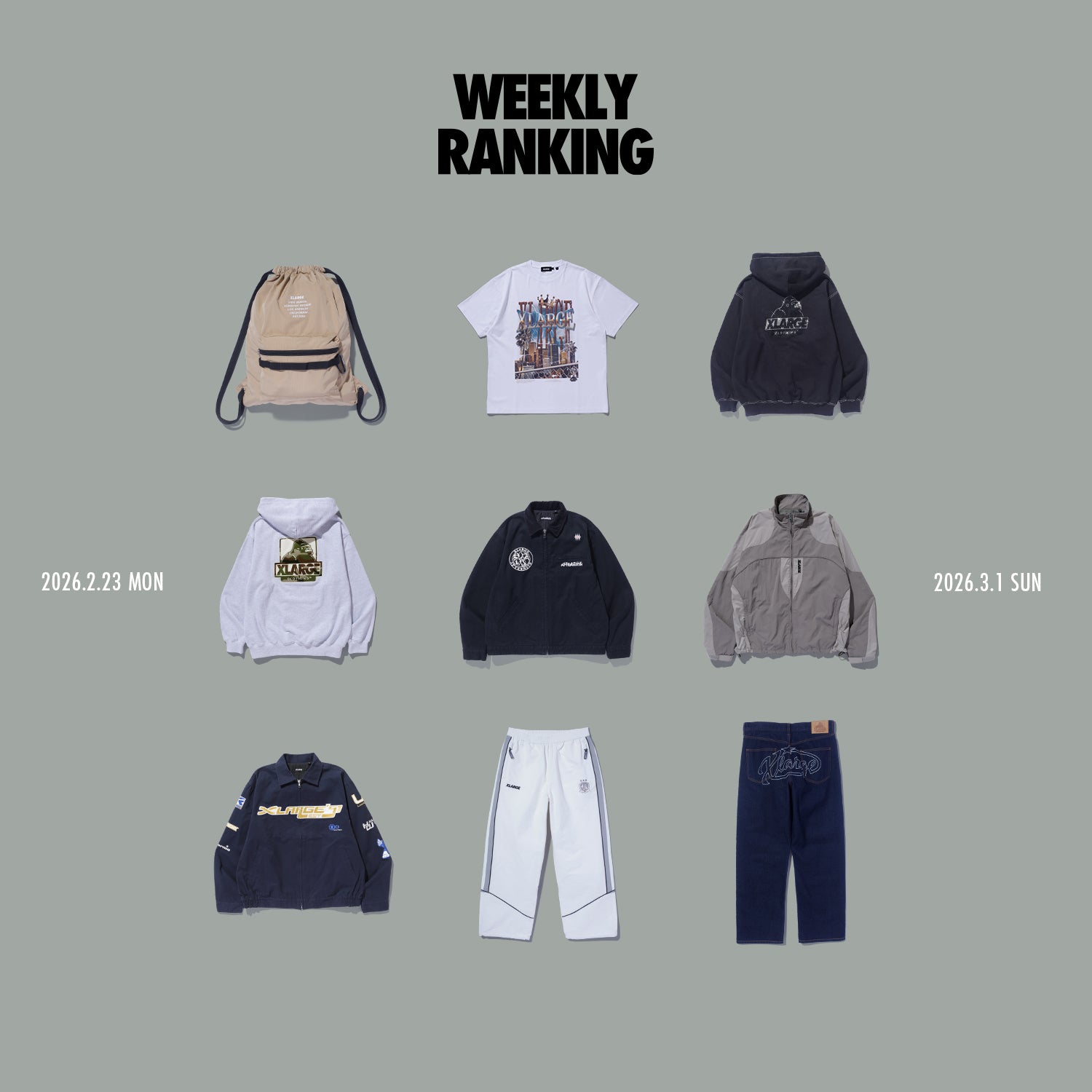 XLARGE（エクストララージ） – calif（カリフ）公式サイト