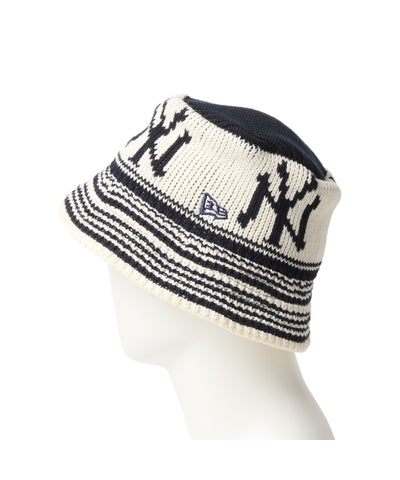 【NEWERA】KNIT BUCKET NEYYAN NVY CRM